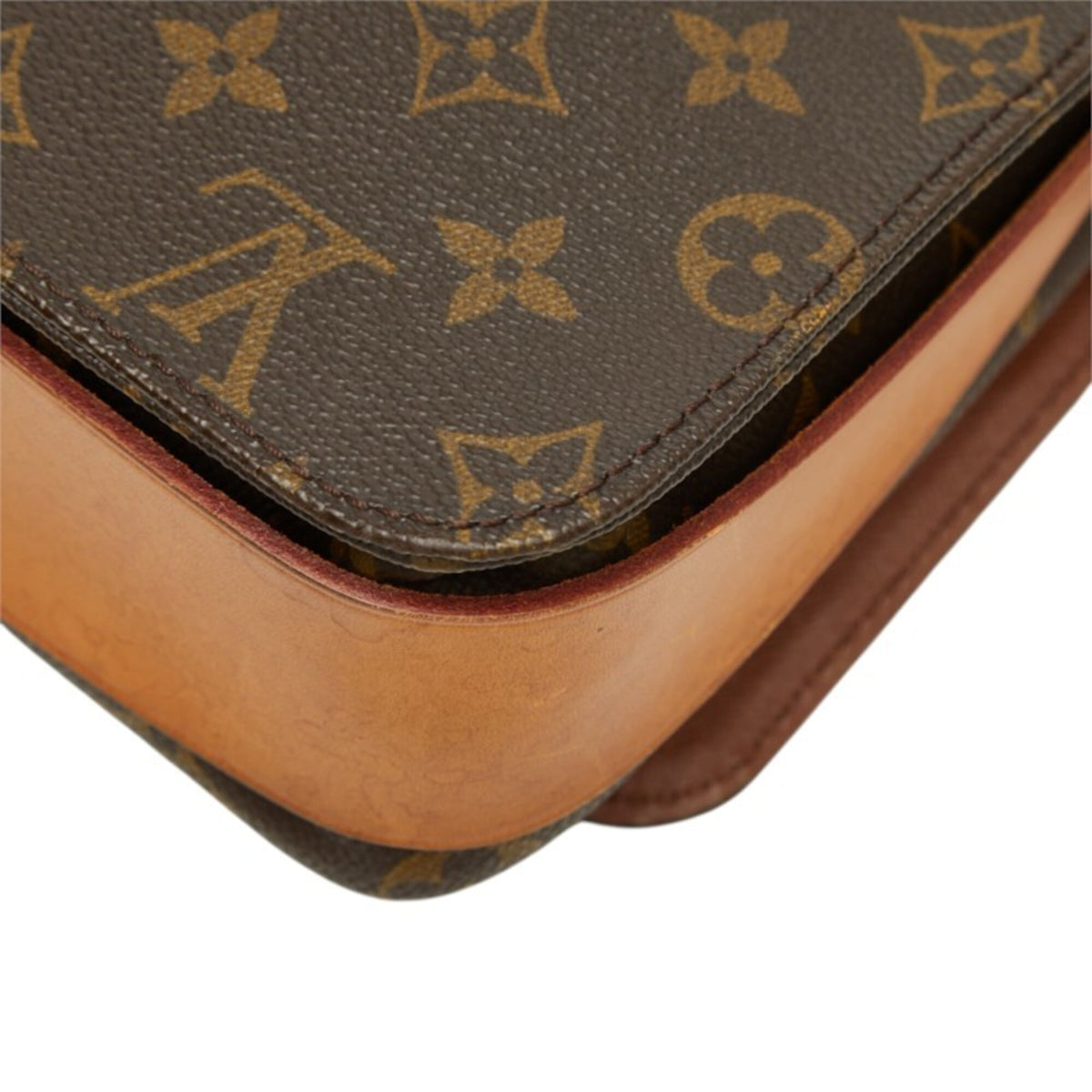 Louis Vuitton Monogram Brown Pvc Leather Shoulder Bag (Pre-Owned)