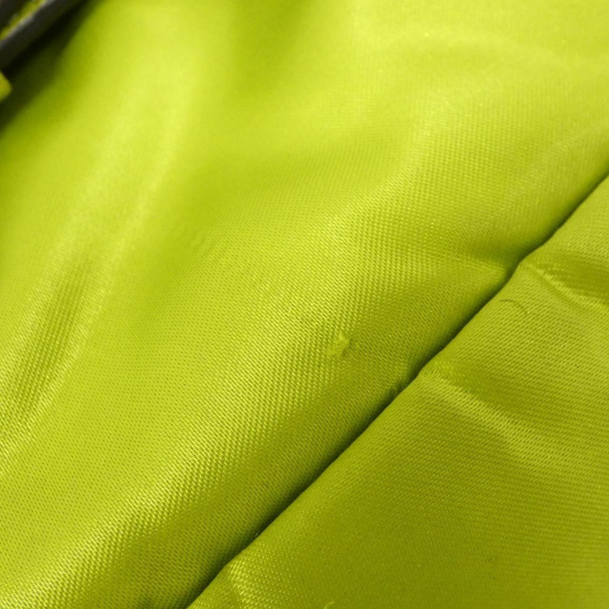 Fendi Green Nylon Shoulder Bag (Pre-Owned)