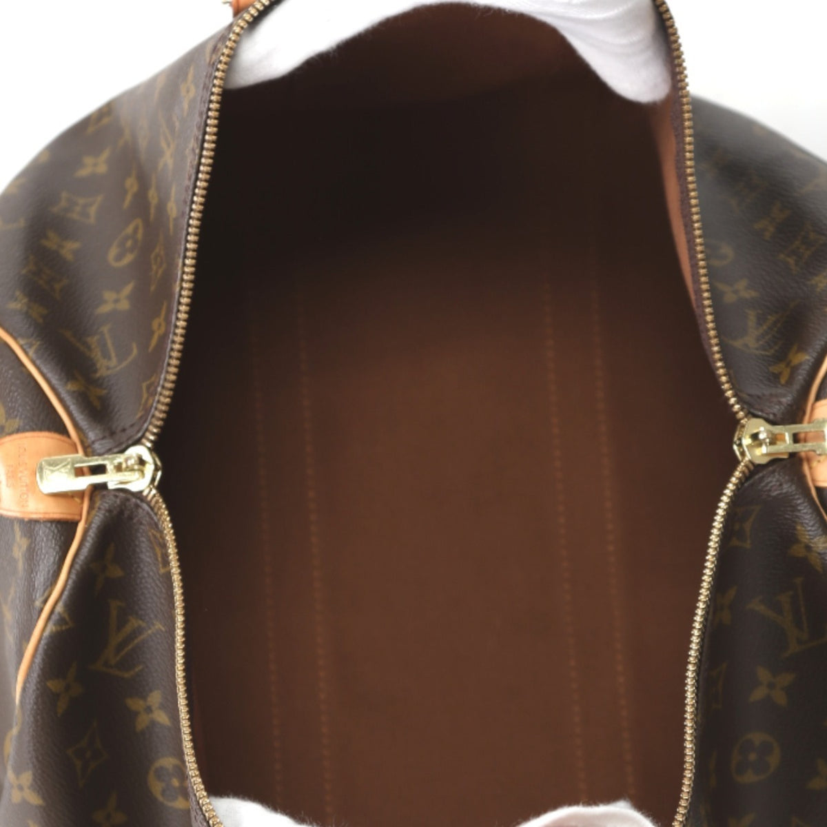 Louis Vuitton Brown Monogram Boston Bag (Pre-Owned)