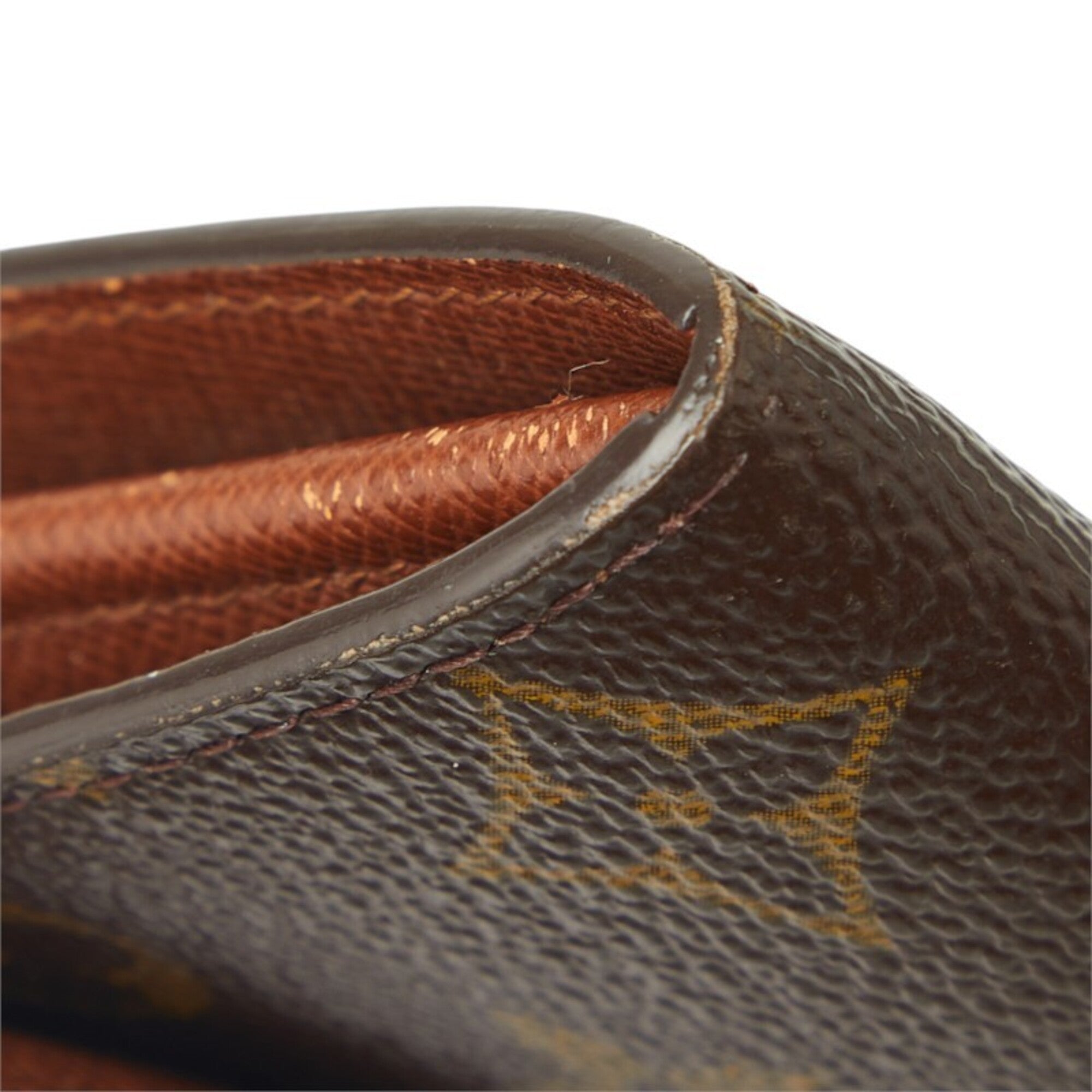 Louis Vuitton Brown Pvc Long Wallet (Bi-Fold) (Pre-Owned)