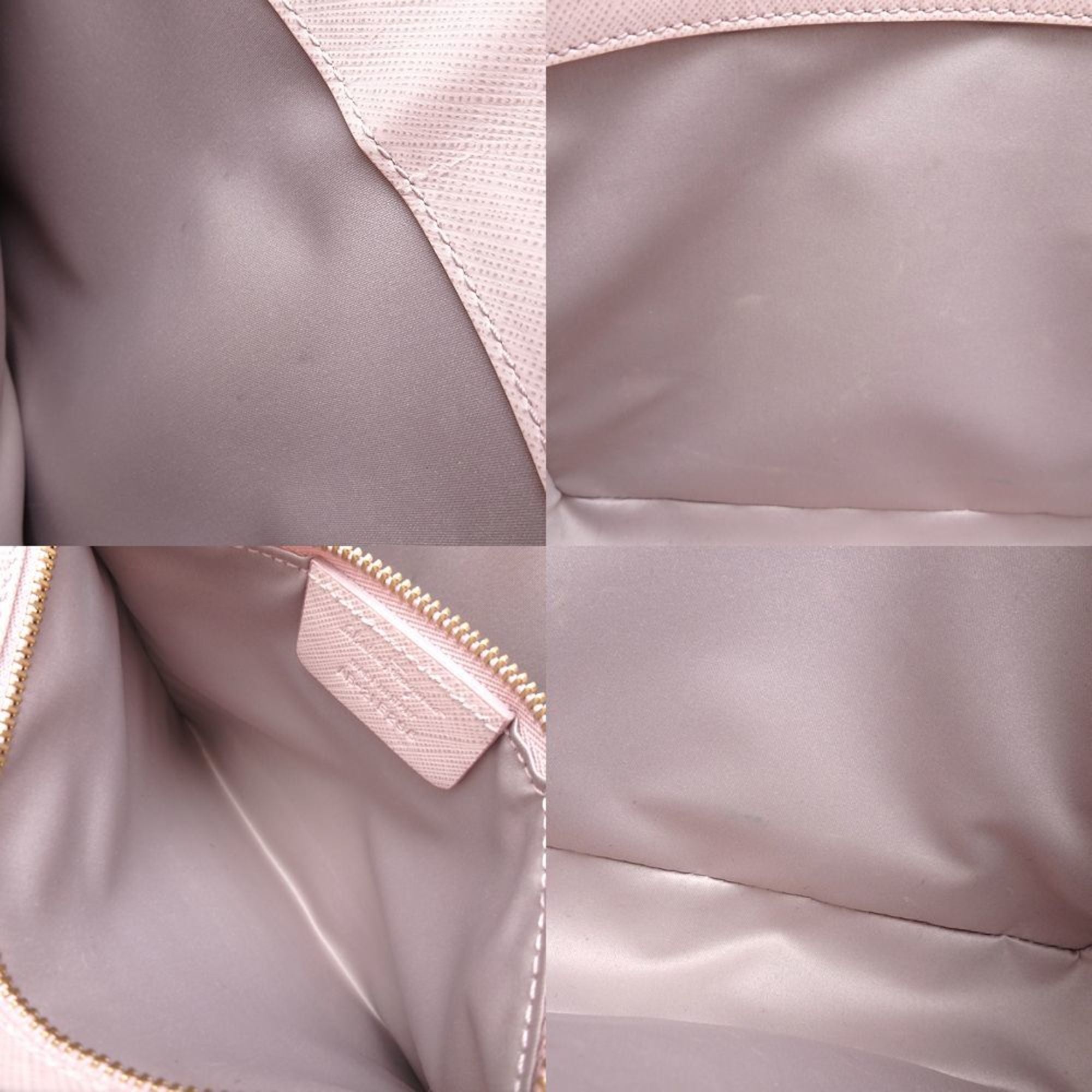 Salvatore Ferragamo Pink Leather Handbag (Pre-Owned)