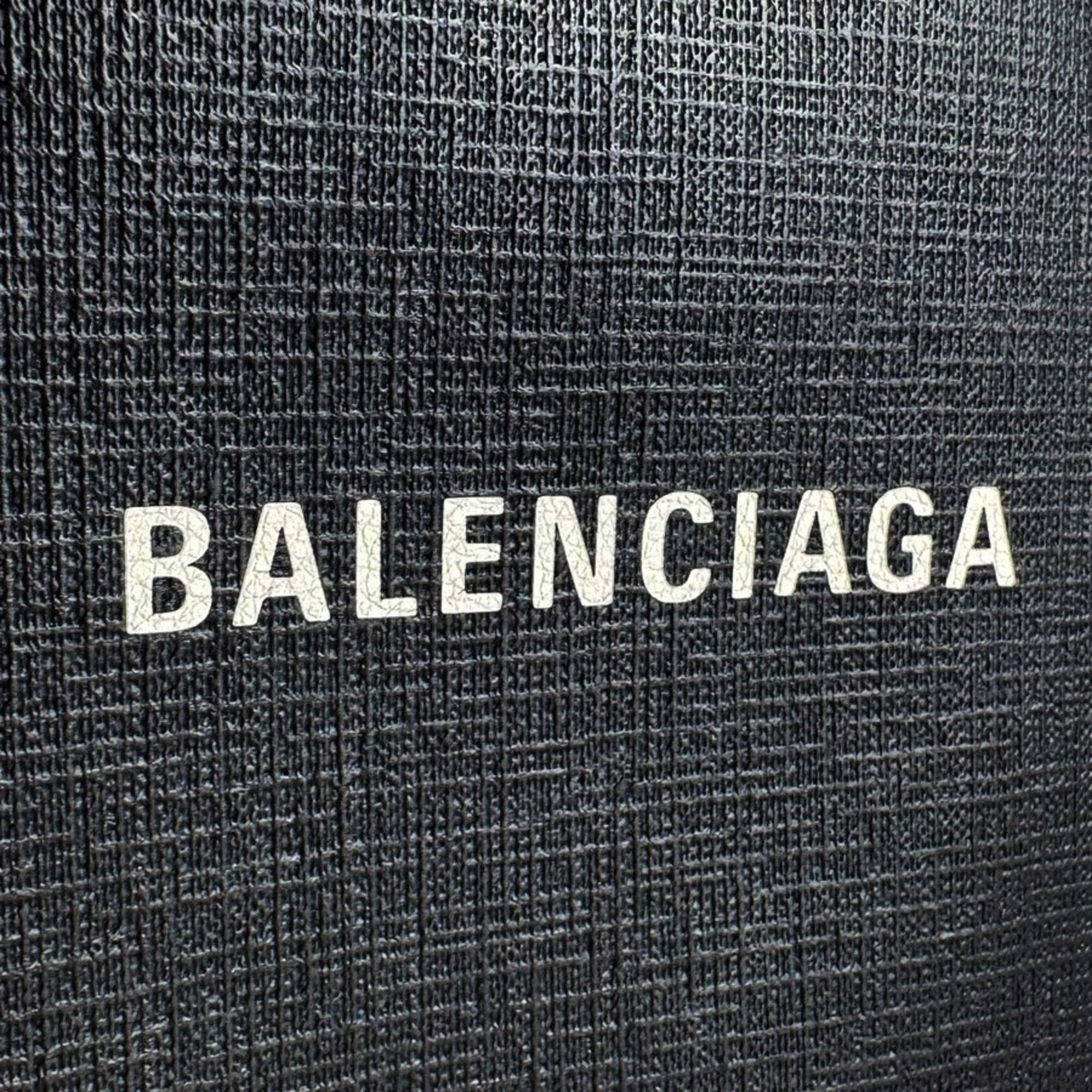 Balenciaga Black Leather Shoulder Bag (Pre-Owned)