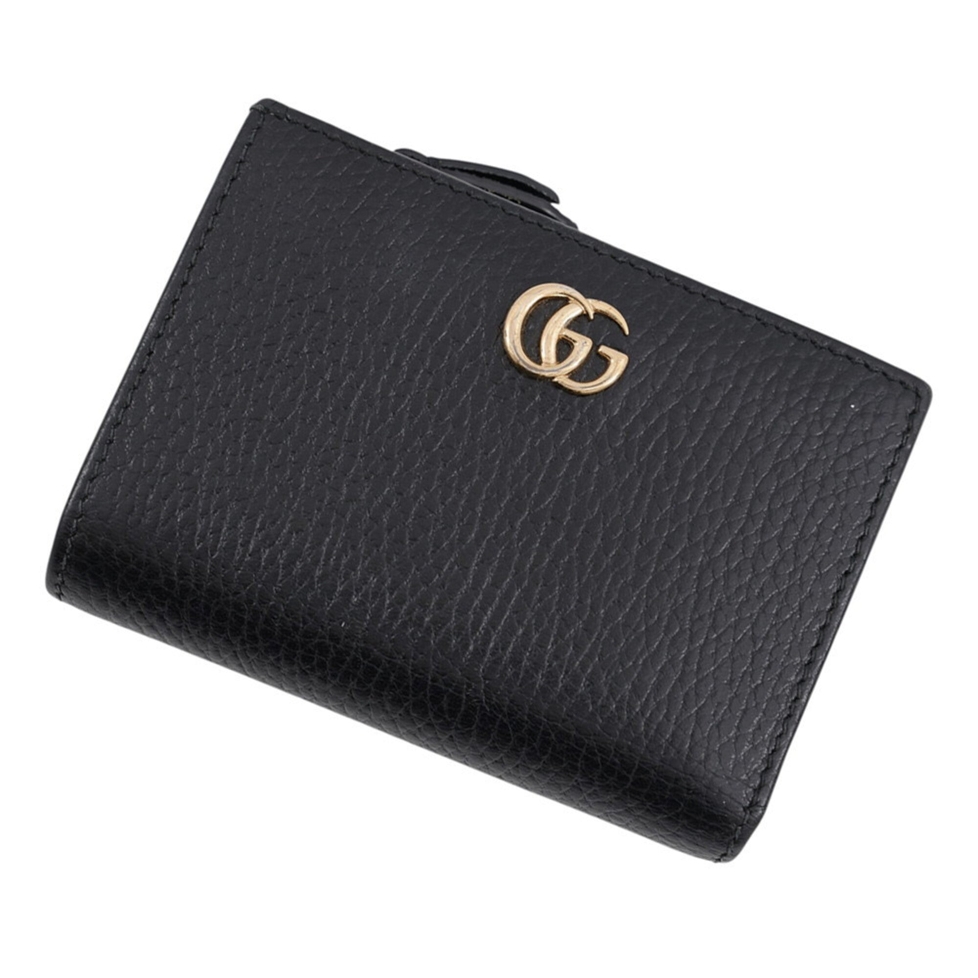 Gucci Black Leather Wallet (Bi-Fold) (Pre-Owned)
