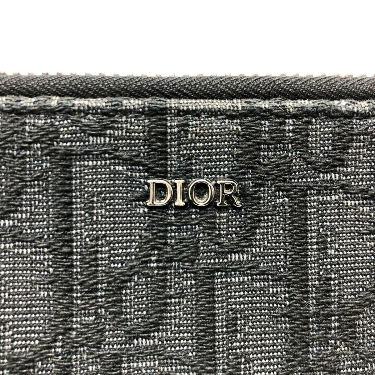 Christian Dior Navy Cloth Shoulder Bag (Pre-Owned)