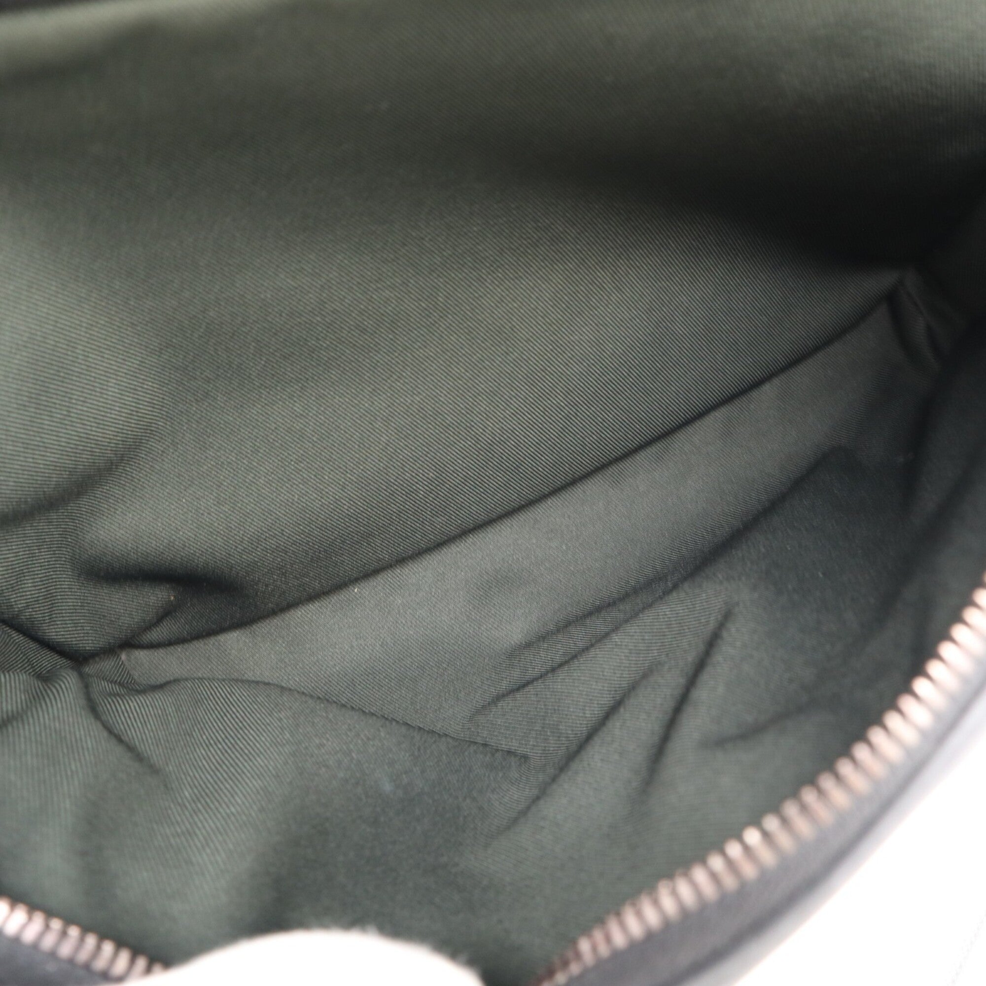 Louis Vuitton Monogram Black Gray White Coated Canvas Leather Backpack (Pre-Owned)