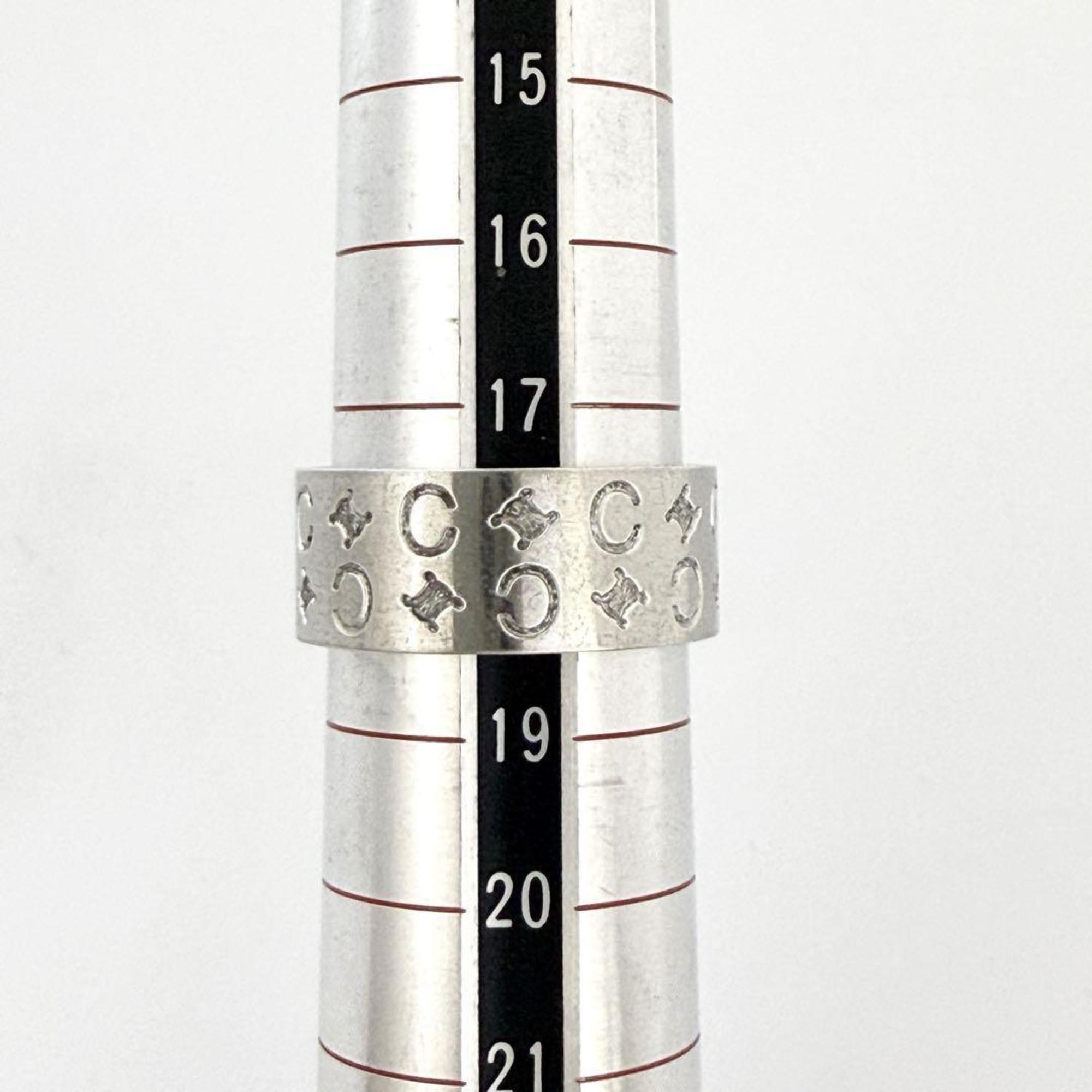 Celine Silver Band Ring (Pre-Owned)