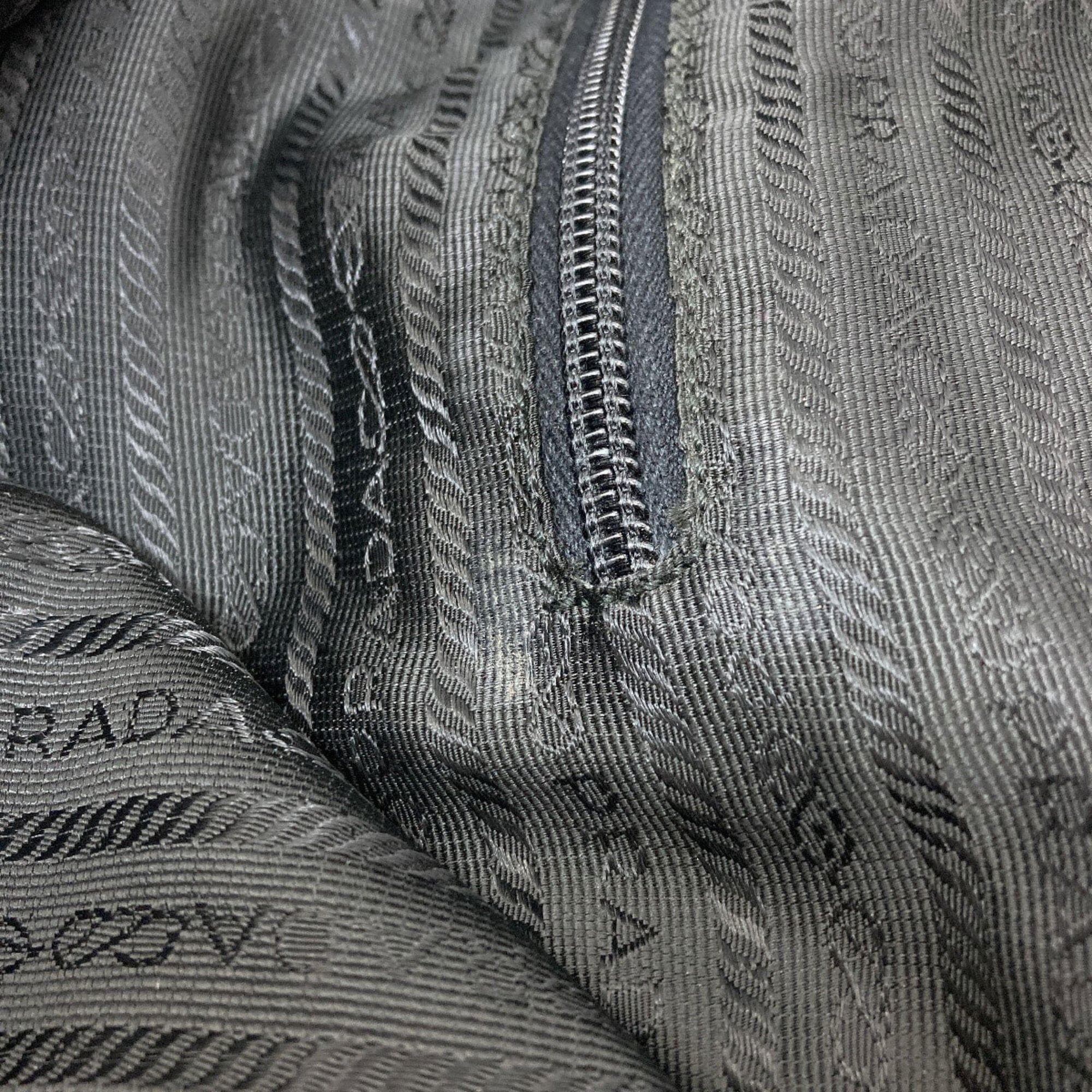 Prada Black Nylon Tote Bag (Pre-Owned)