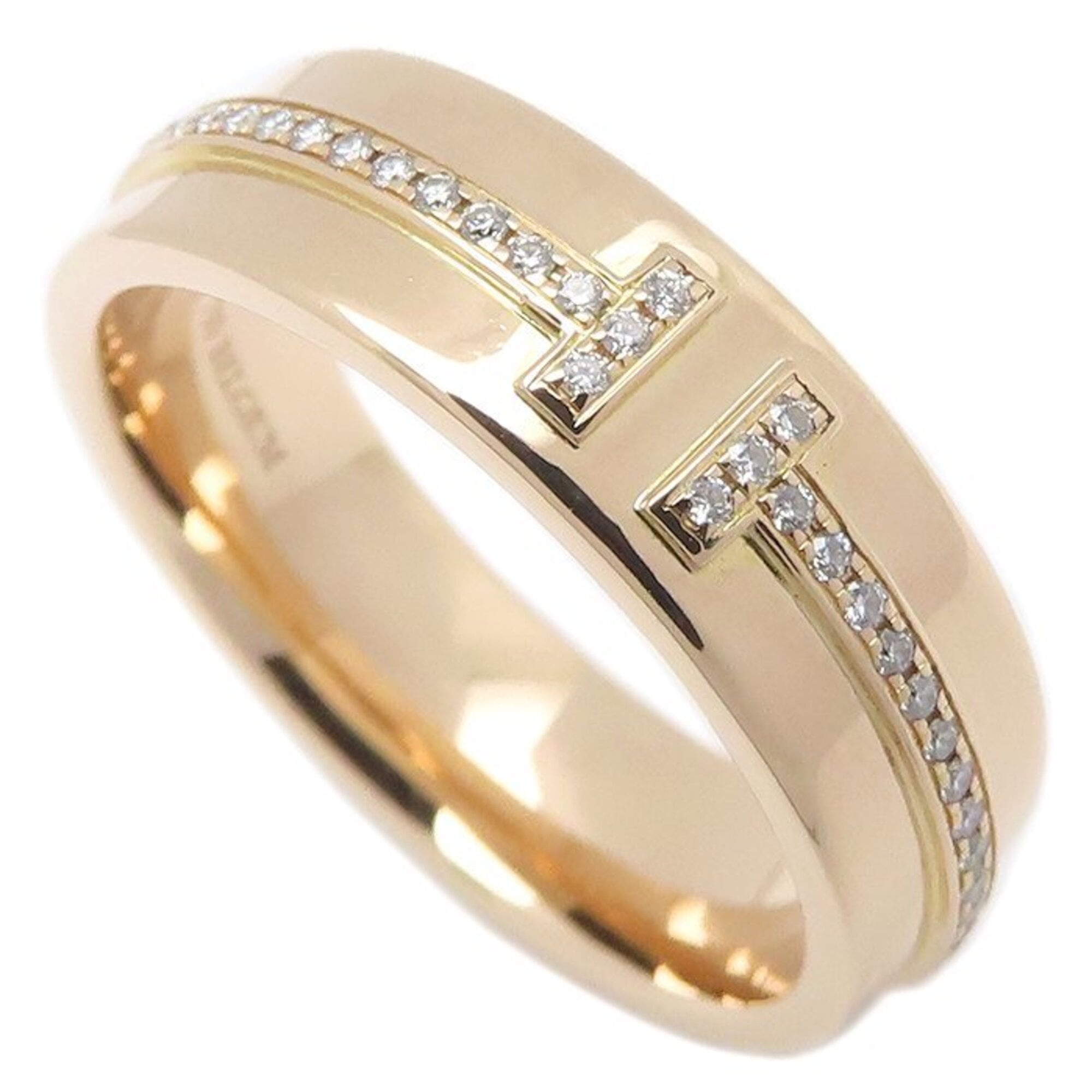 Tiffany Pink Gold (18K) Band Ring (Pre-Owned)