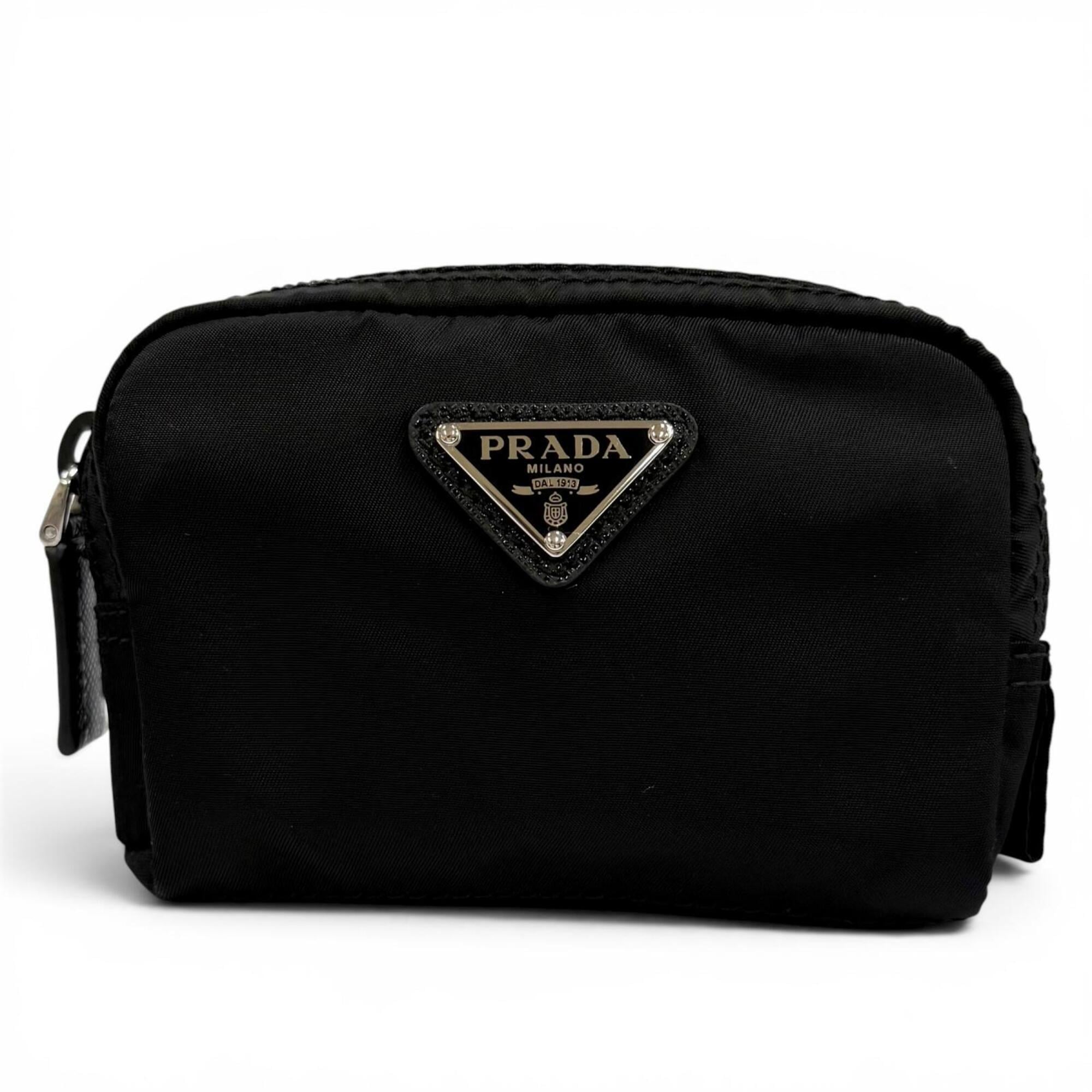 Prada Black Nylon Pouch (Pre-Owned)