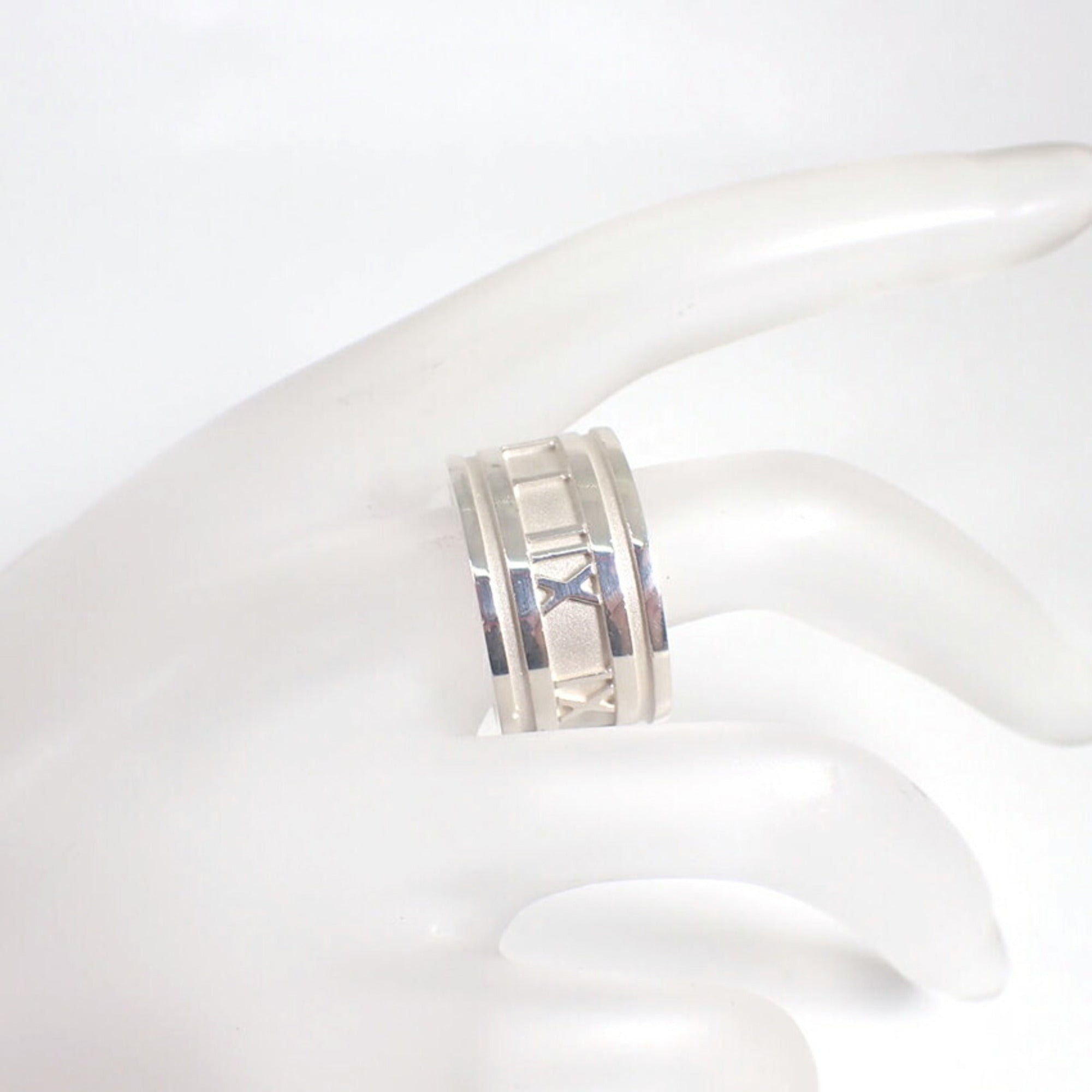 Tiffany Sterling Silver 925 Band Ring (Pre-Owned)