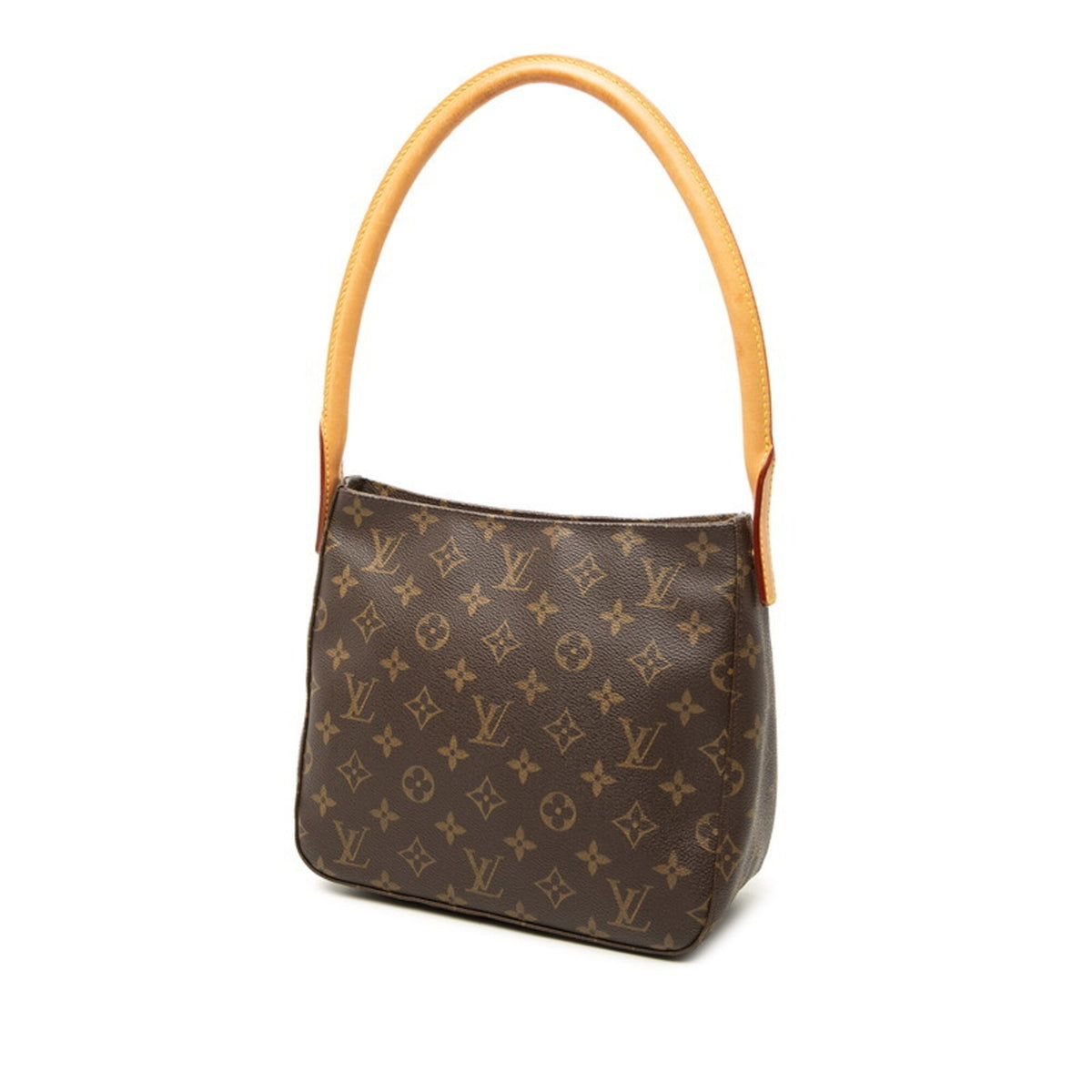 Louis Vuitton Brown Pvc Leather Handbag Shoulder Bag (Pre-Owned)