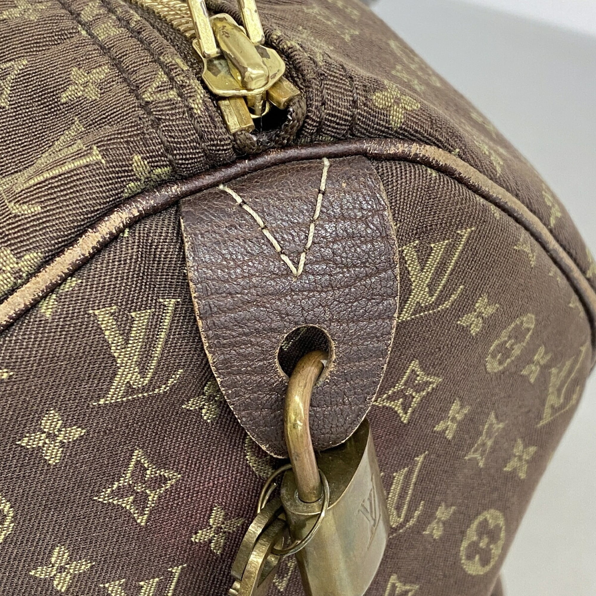 Louis Vuitton Ebene Handbag (Pre-Owned)