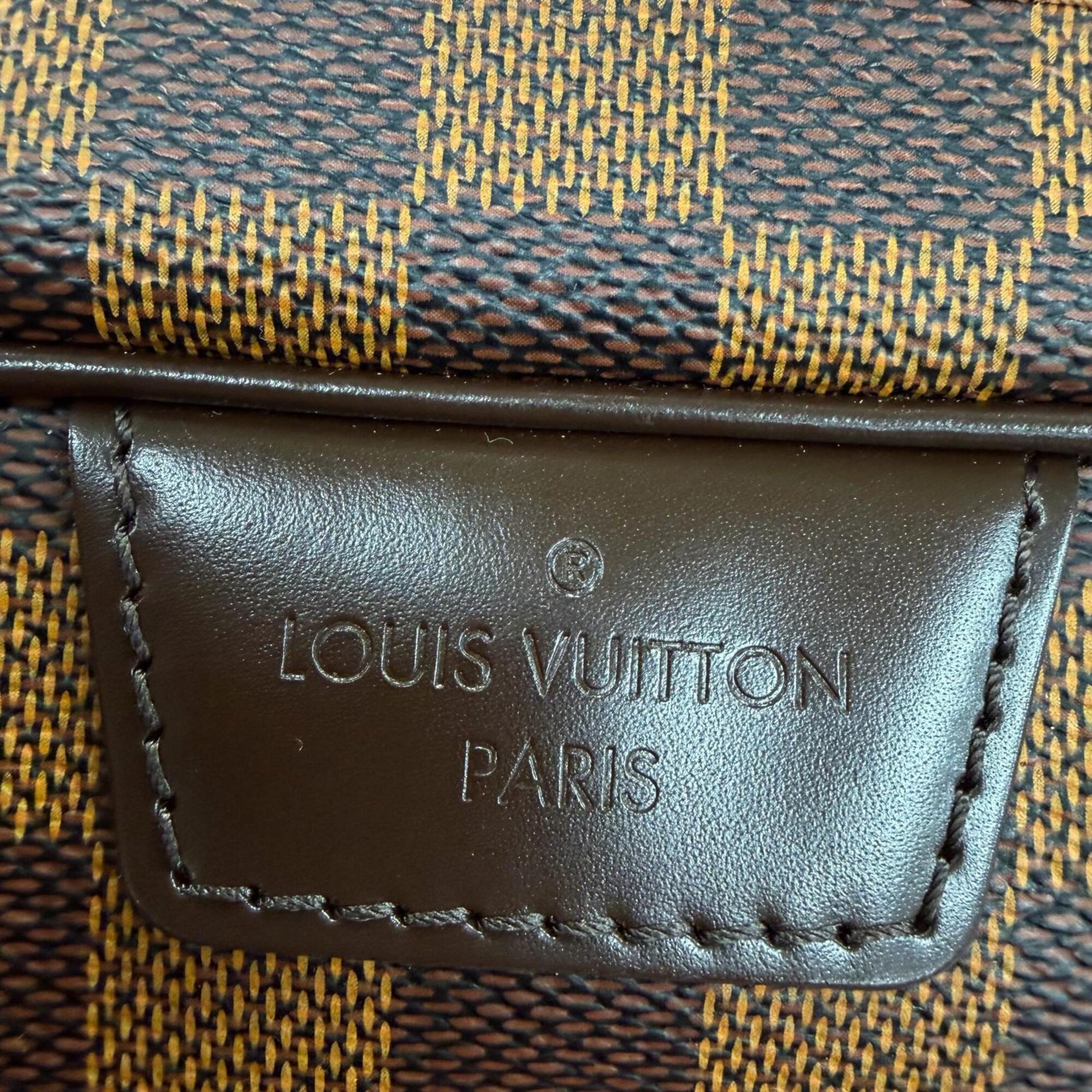 Louis Vuitton Brown Damier Canvas Handbag (Pre-Owned)