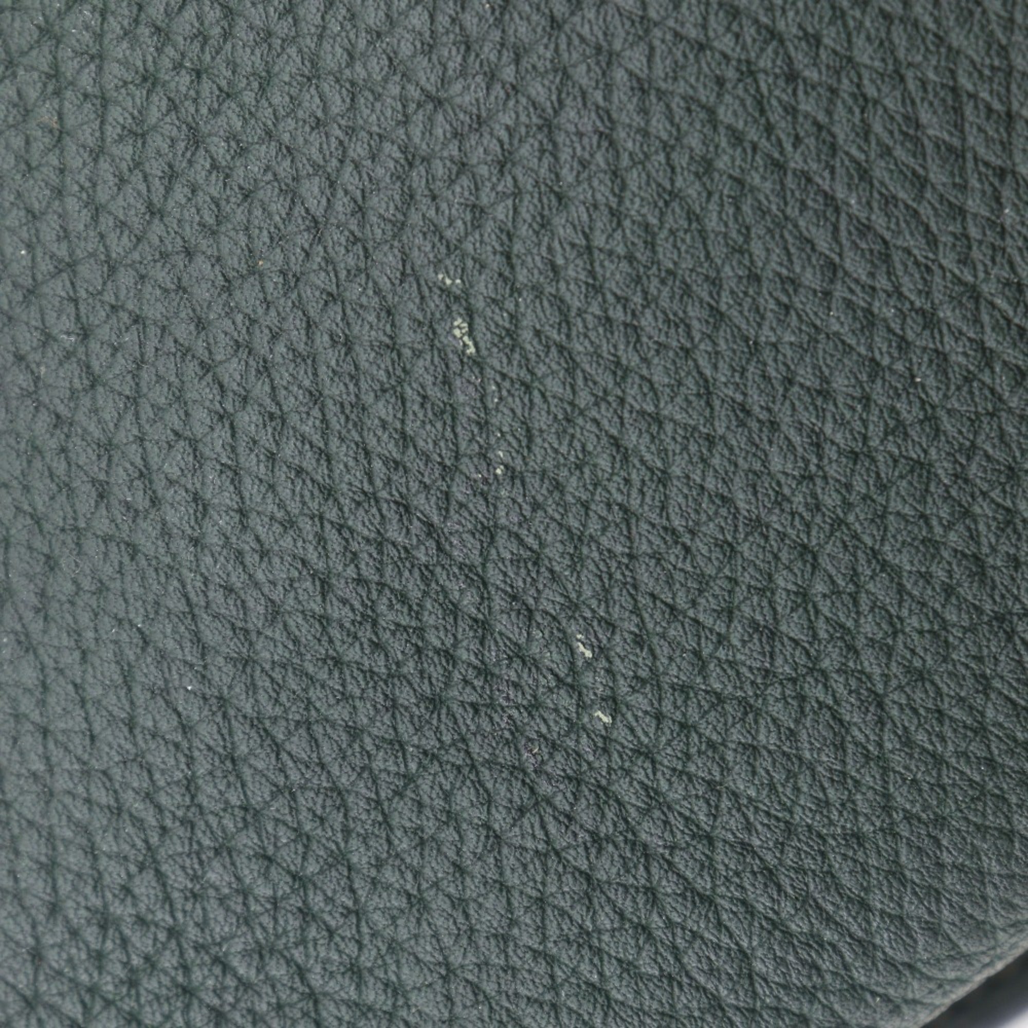 Hermes Green Leather Backpack (Pre-Owned)