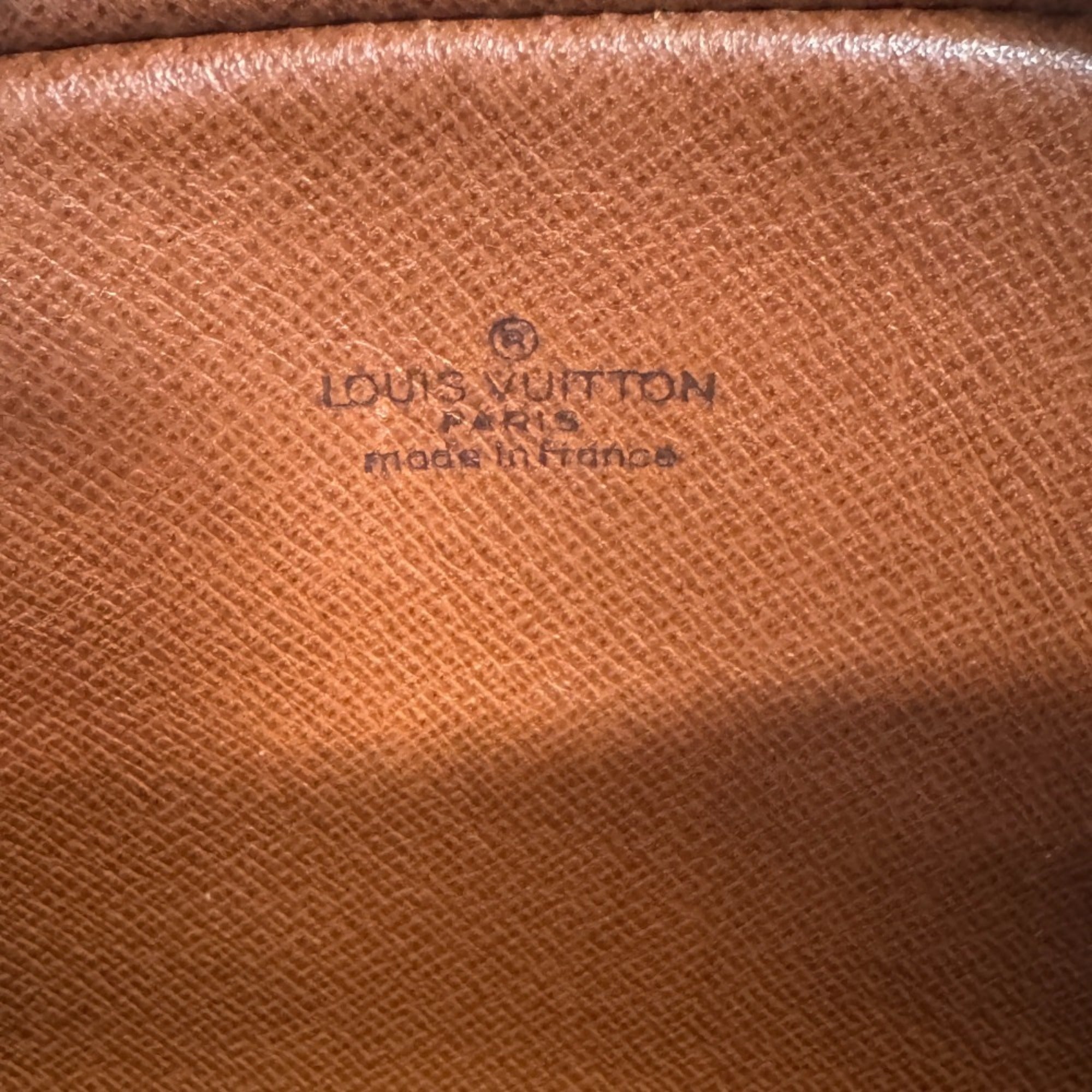 Louis Vuitton Monogram Brown Leather Shoulder Bag (Pre-Owned)