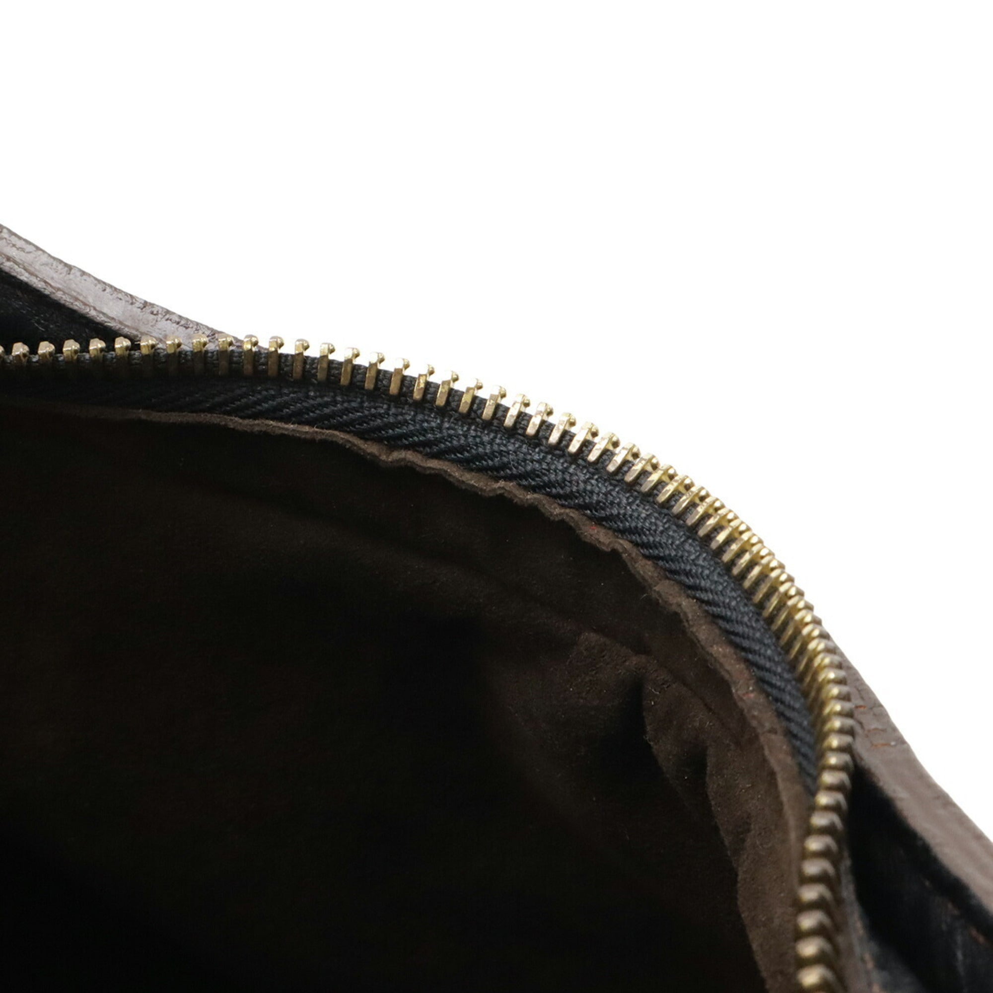 Louis Vuitton Black Noir Leather Shoulder Bag (Pre-Owned)