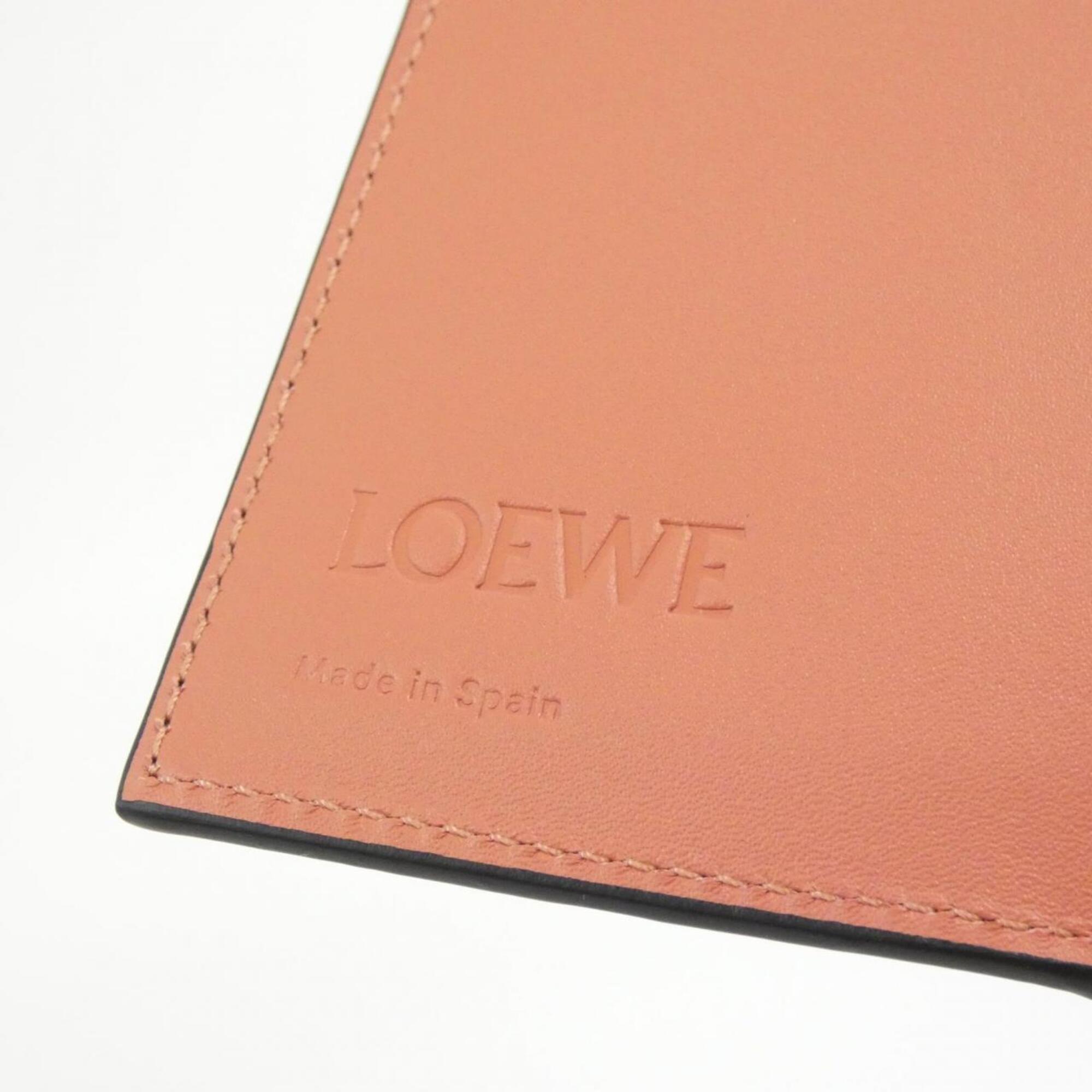 Loewe Beige Leather Wallet (Tri-Fold) (Pre-Owned)