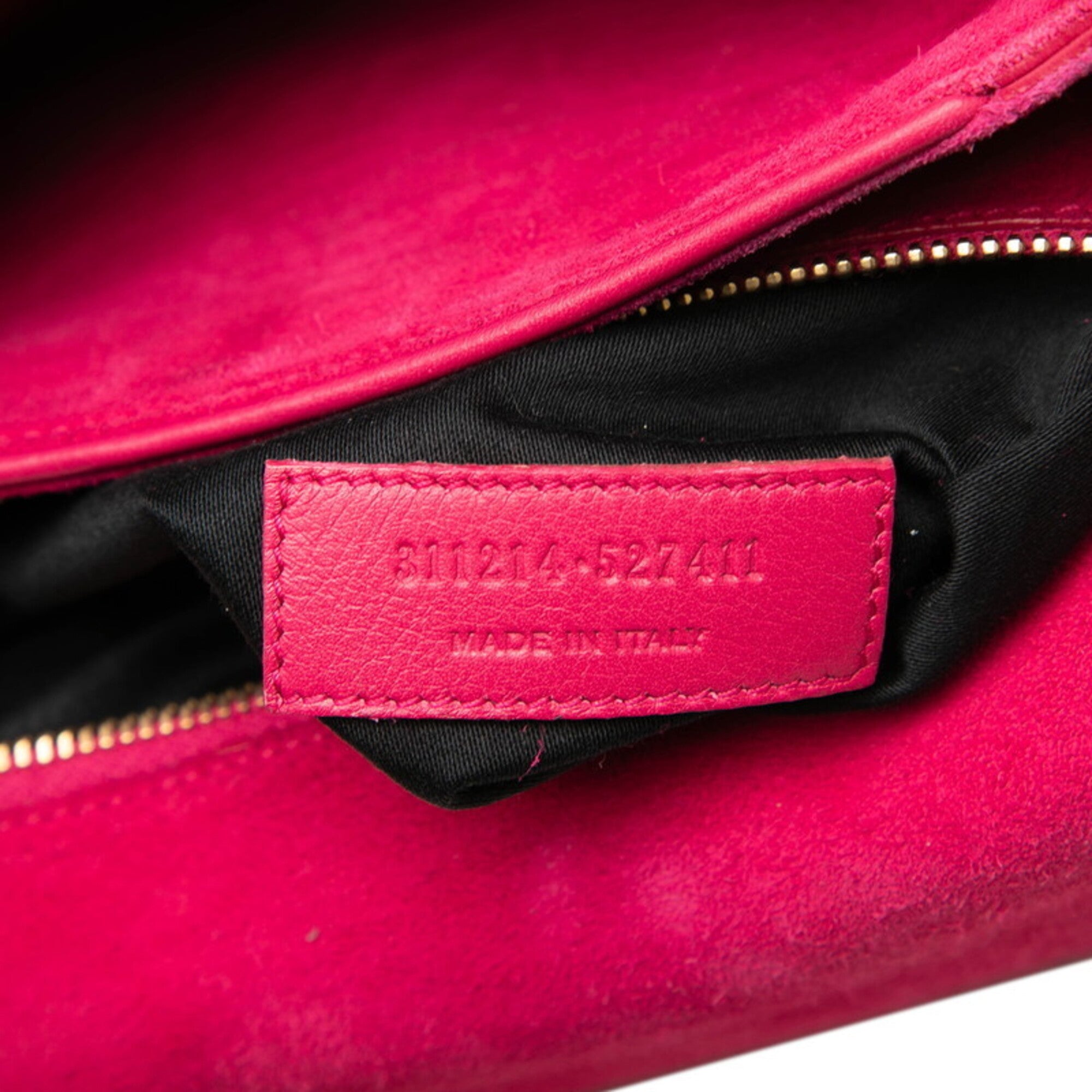 Saint Laurent Pink Leather Shoulder Bag (Pre-Owned)