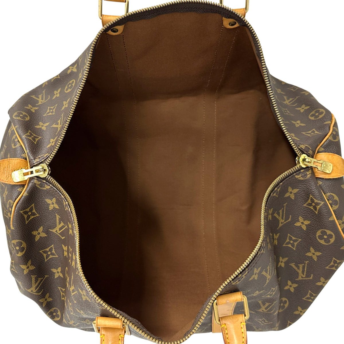 Louis Vuitton Brown Monogram Monogram Boston Bag Handbag (Pre-Owned)