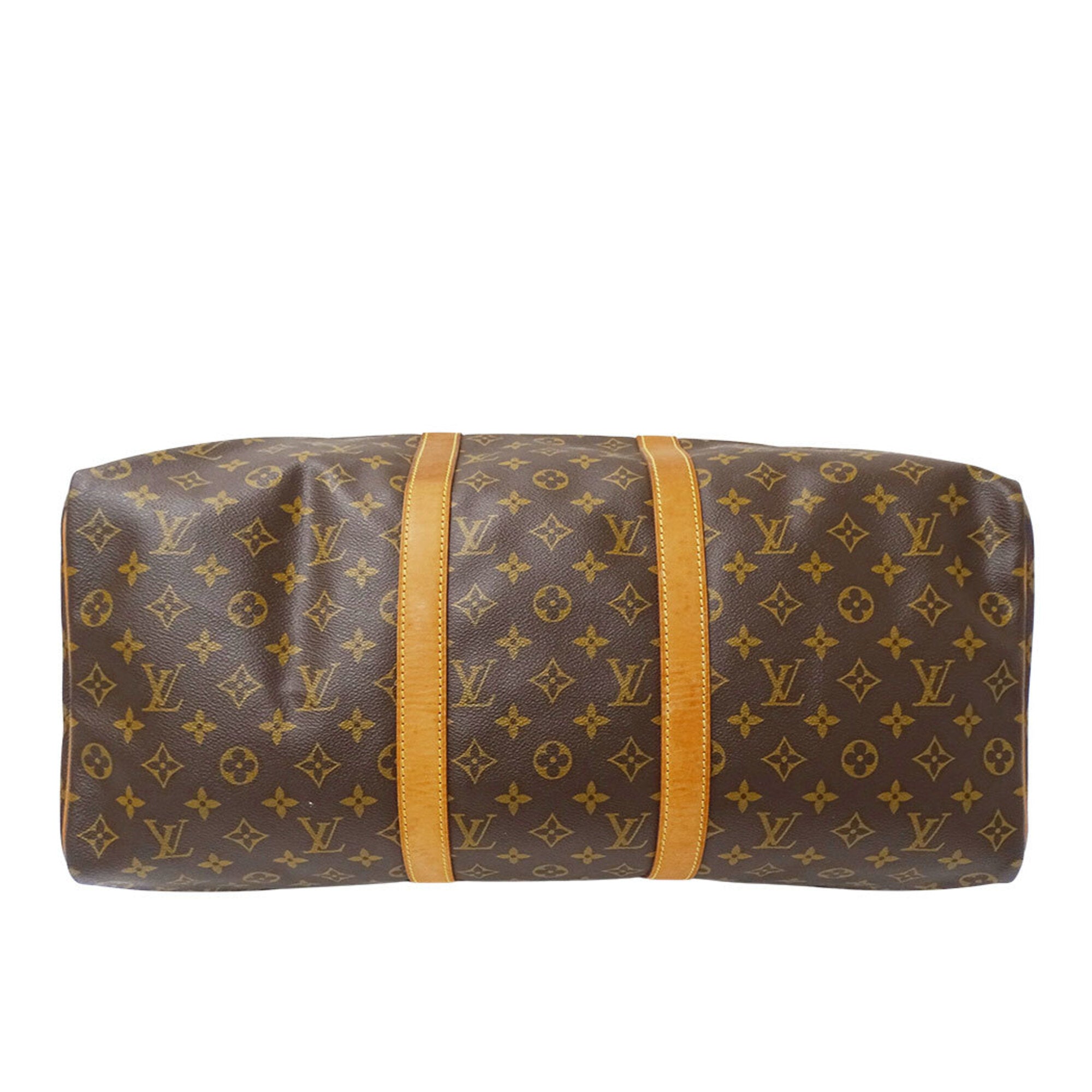Louis Vuitton Brown Monogram Monogram Boston Bag Handbag (Pre-Owned)