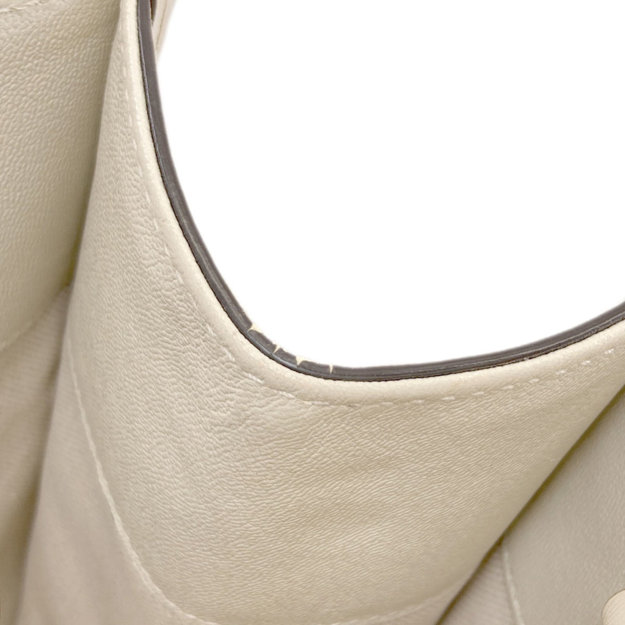 Gucci Cream Leather Tote Bag (Pre-Owned)