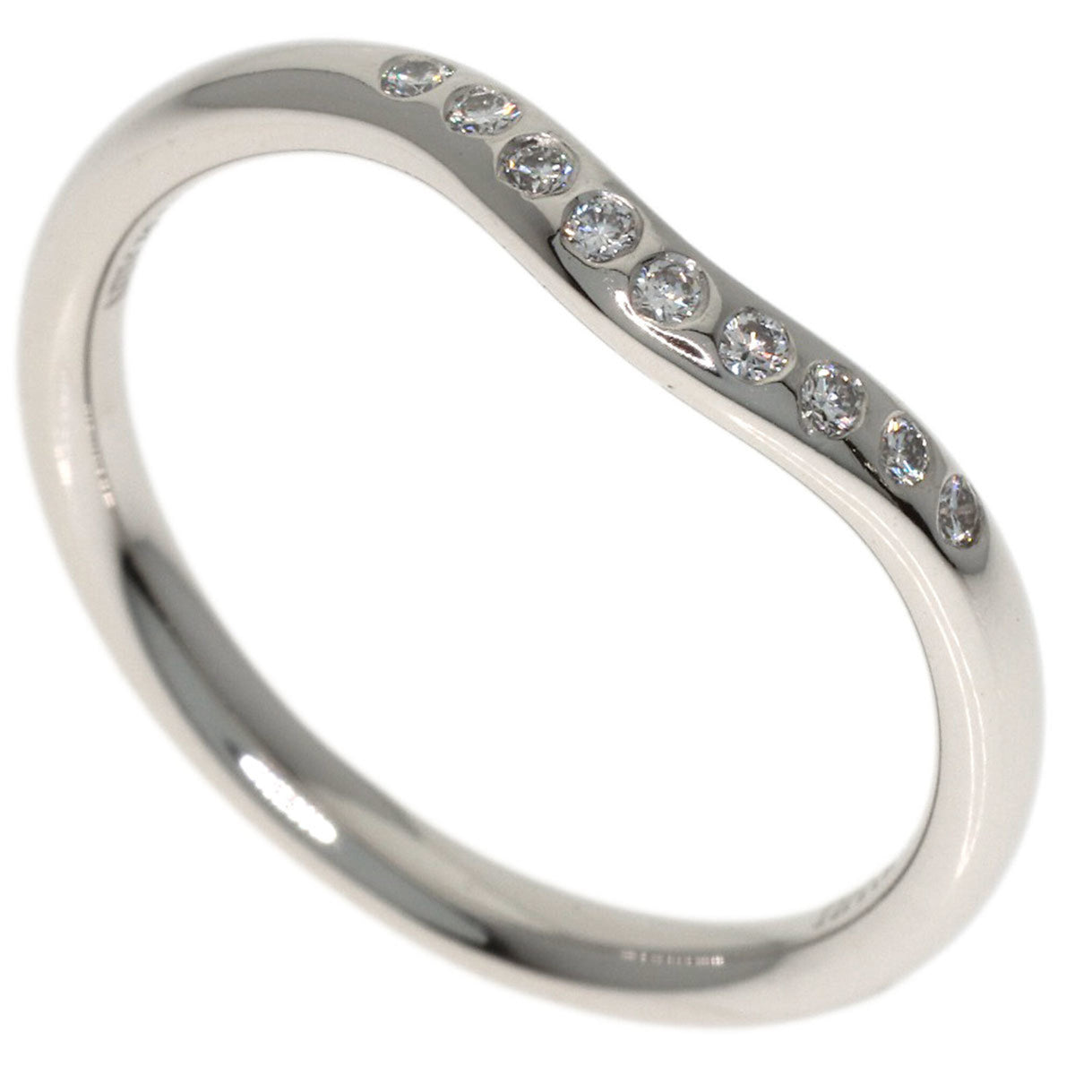 Tiffany Platinum 950 Band Ring (Pre-Owned)