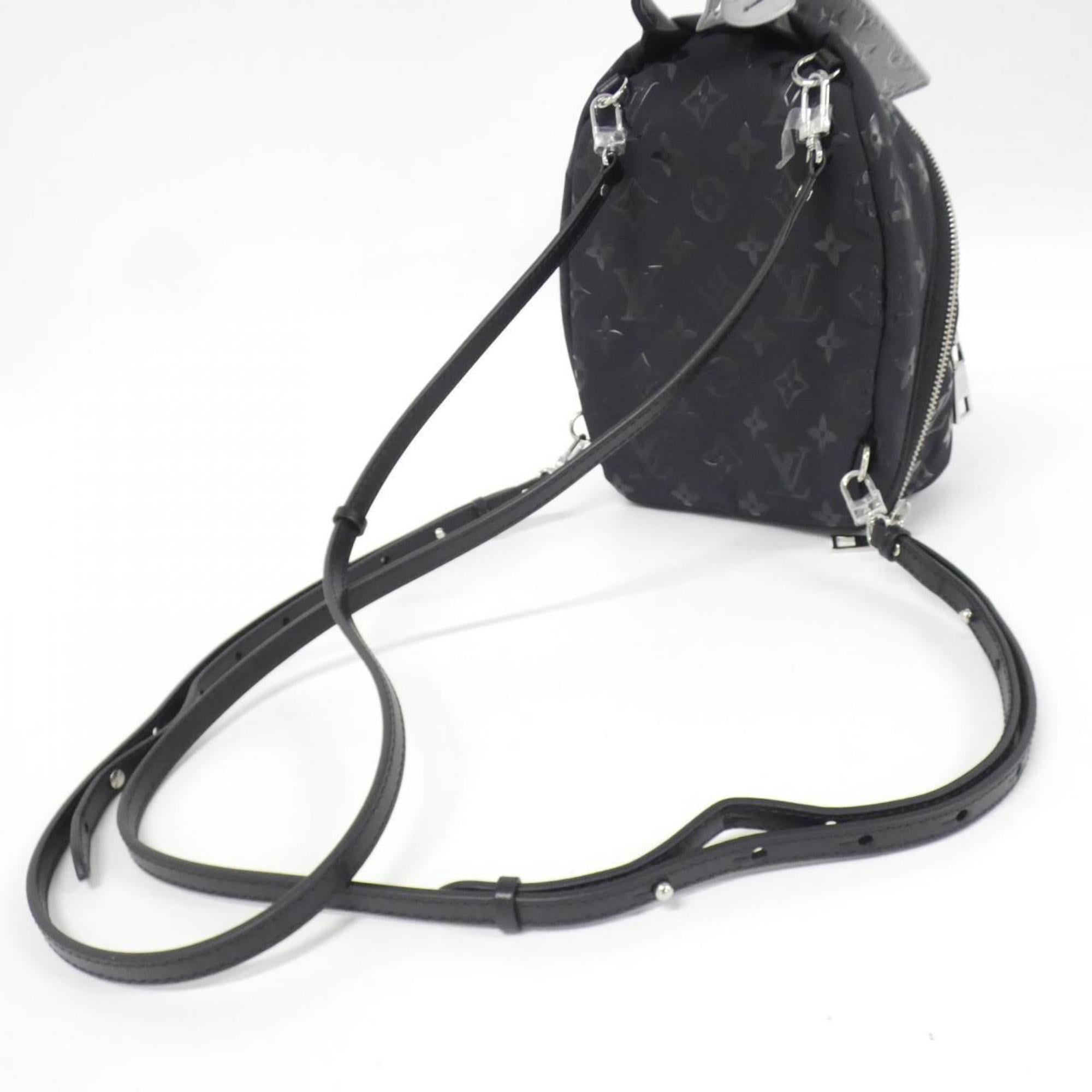 Louis Vuitton Black Nylon Canvas Backpack (Pre-Owned)