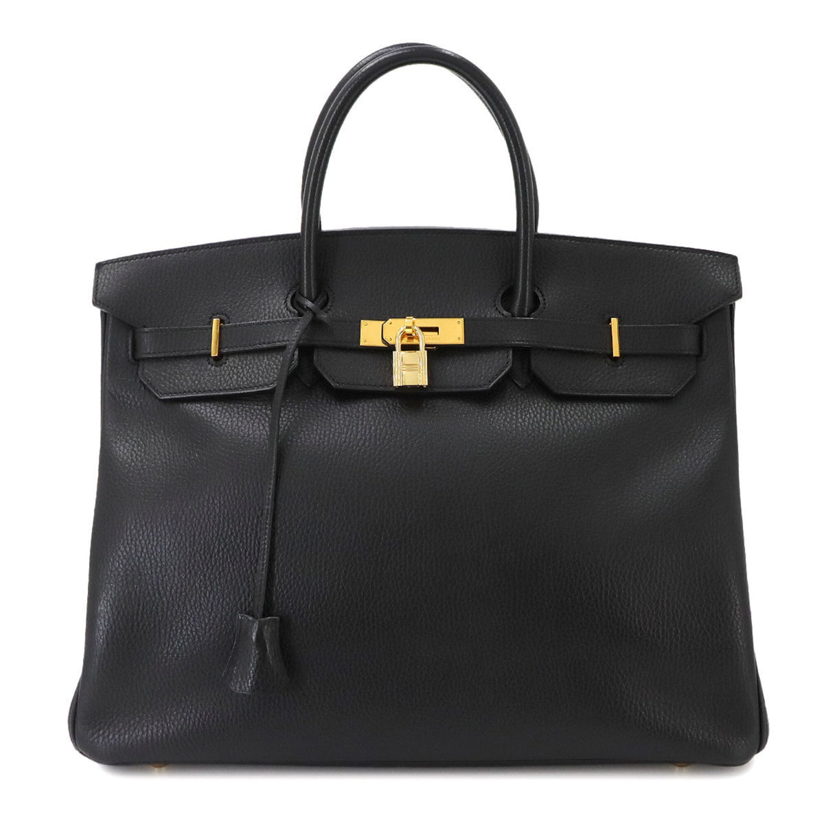 Hermes Black Ardennes Leather Handbag (Pre-Owned)