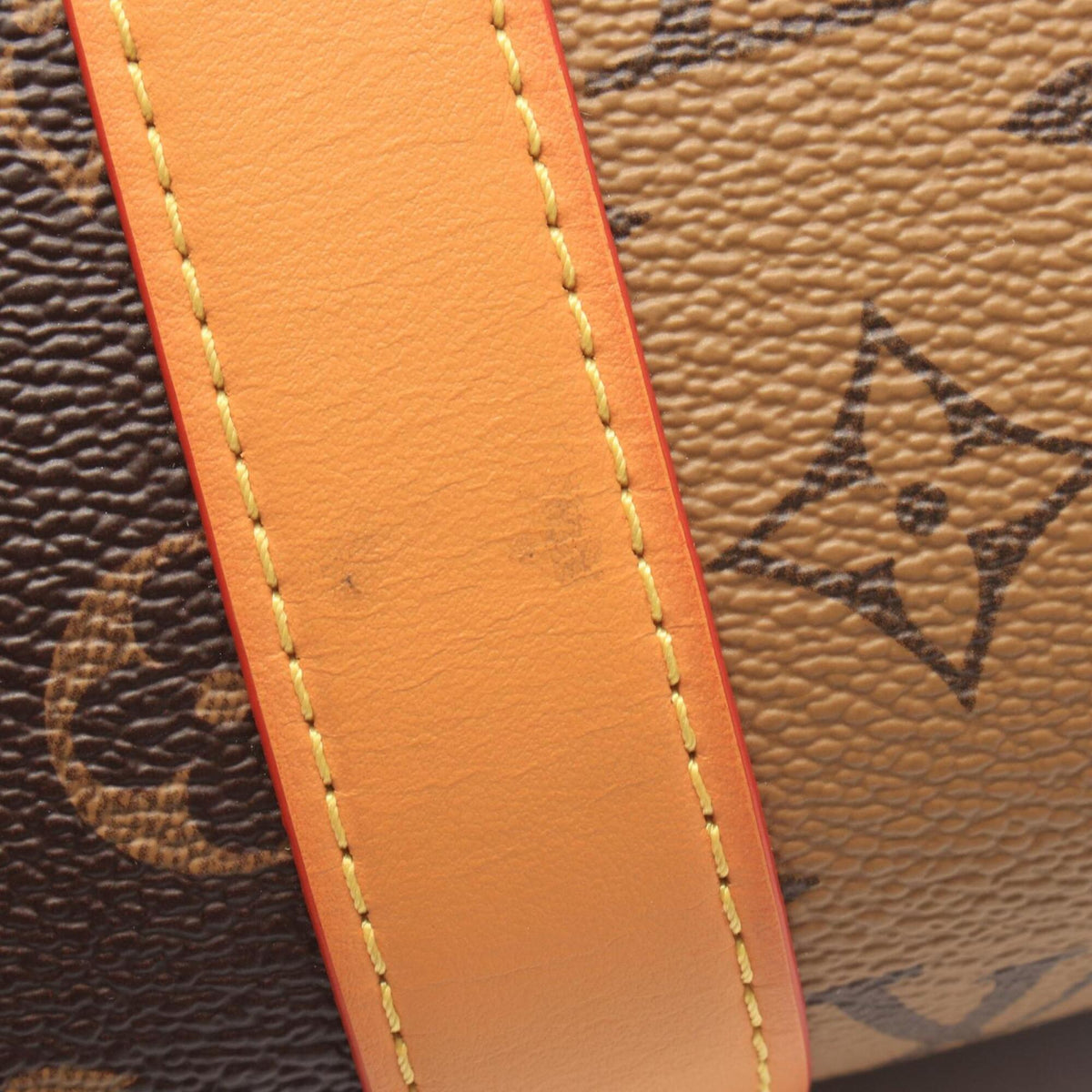Louis Vuitton Brown Pvc Leather Handbag Shoulder Bag (Pre-Owned)