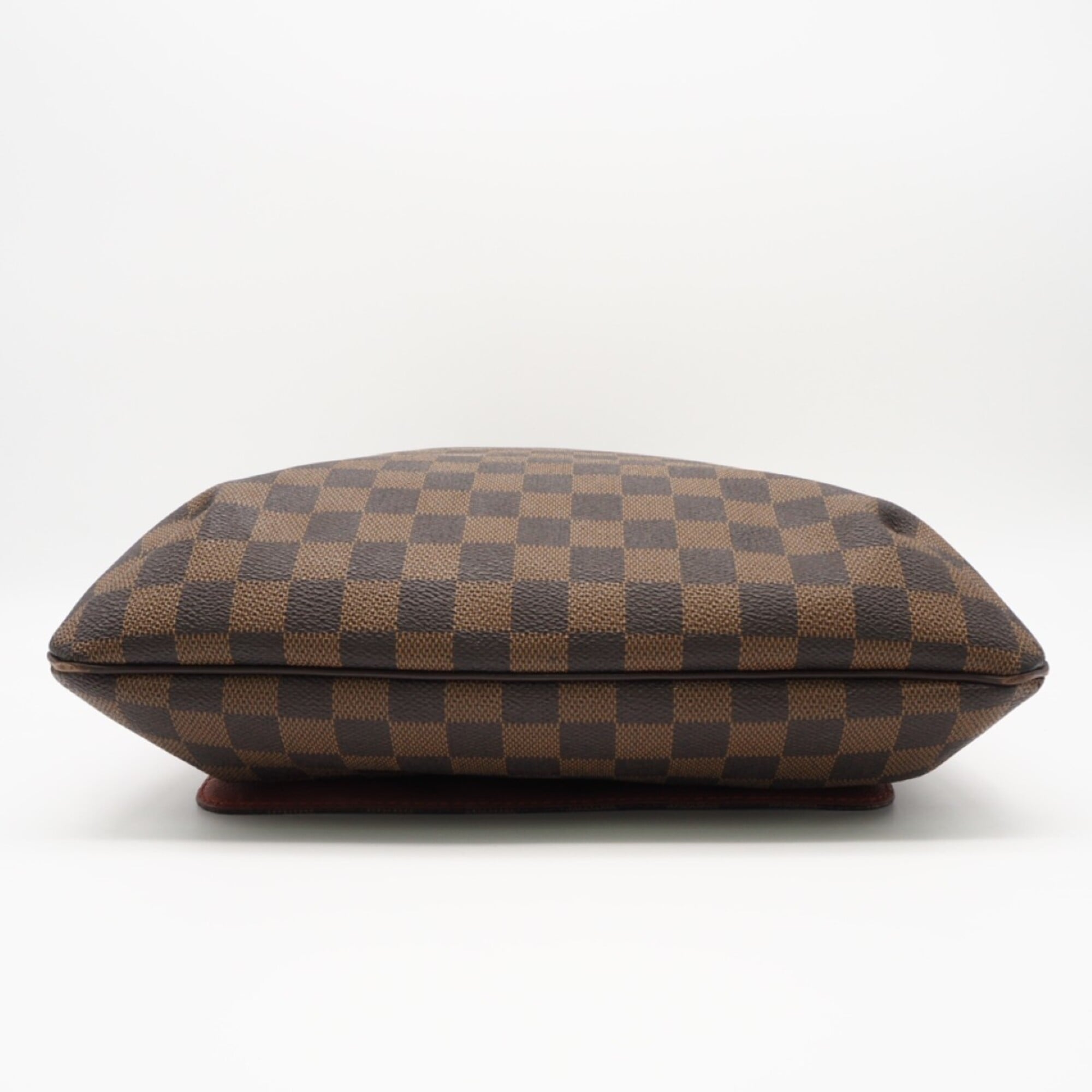Louis Vuitton Damier Brown Coated Canvas Leather Shoulder Bag (Pre-Owned)