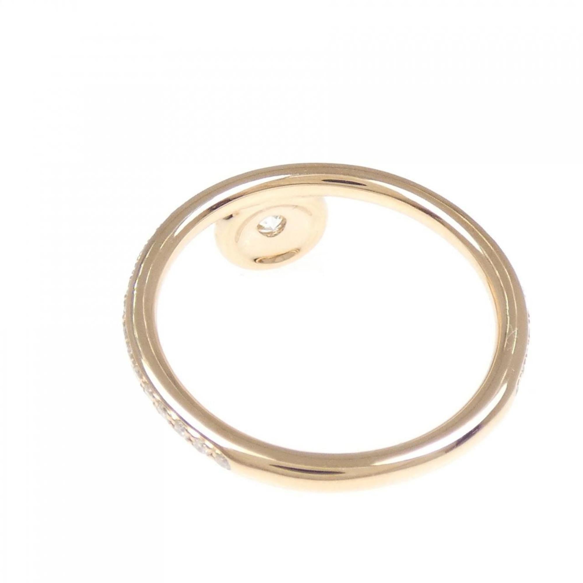 Hermes Pink Gold (18K) Band Ring (Pre-Owned)