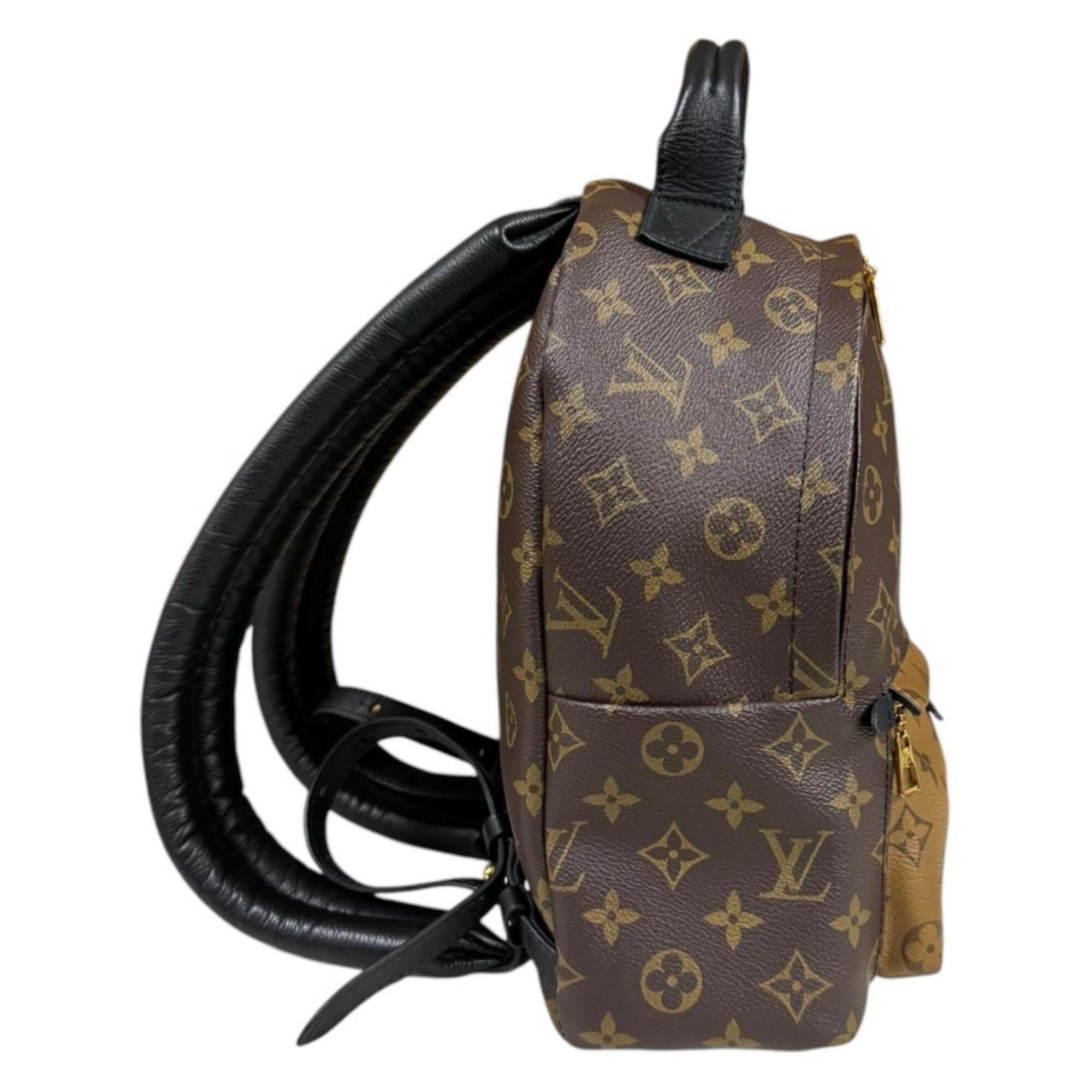 Louis Vuitton Monogram Brown Monogram Monogram Reverse Backpack (Pre-Owned)