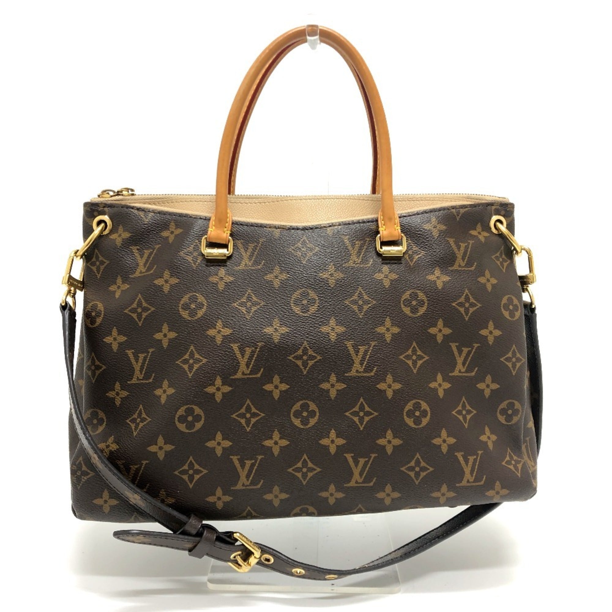 Louis Vuitton Monogram Beige Dune Monogram Boston Bag Shoulder Bag (Pre-Owned)