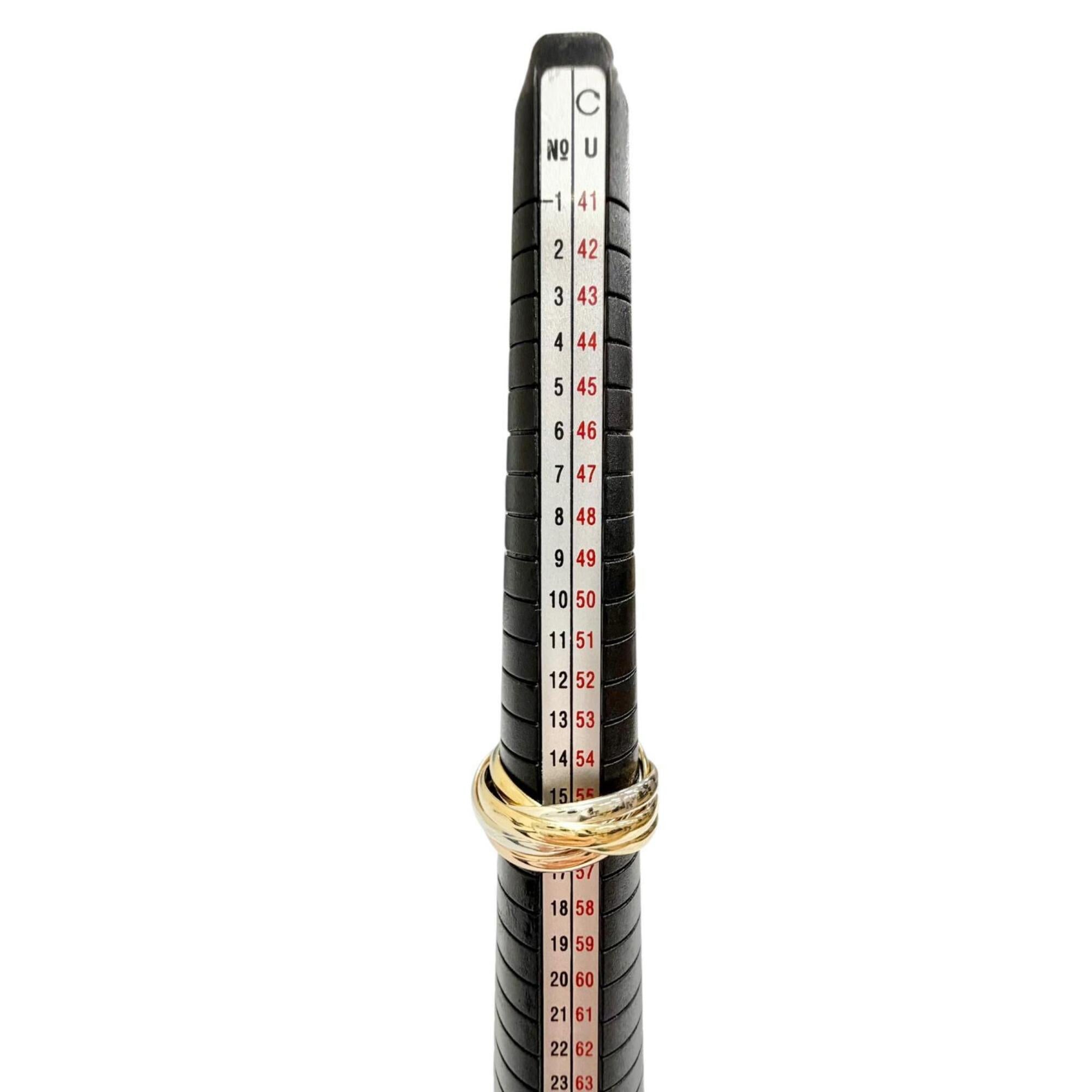 Cartier Pink Gold White Gold Yellow Gold Yellow Gold (18K) Pink Gold (18K) White Gold (18K) Band Ring (Pre-Owned)