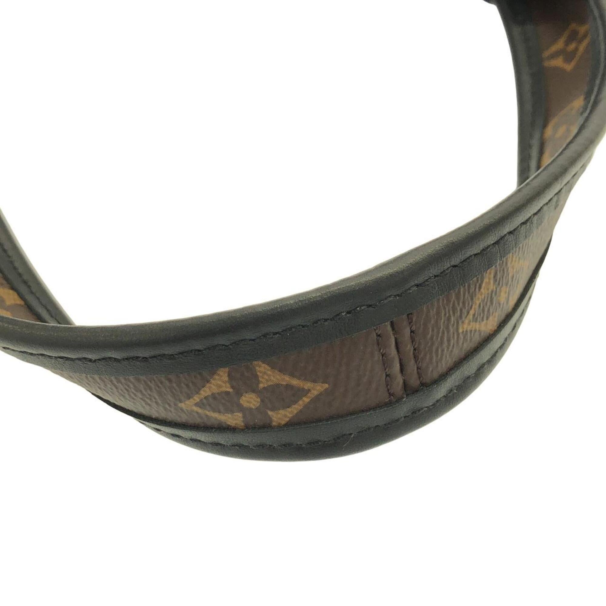 Louis Vuitton Black Marron Monogram Monogram Coated Canvas Shoulder Bag (Pre-Owned)