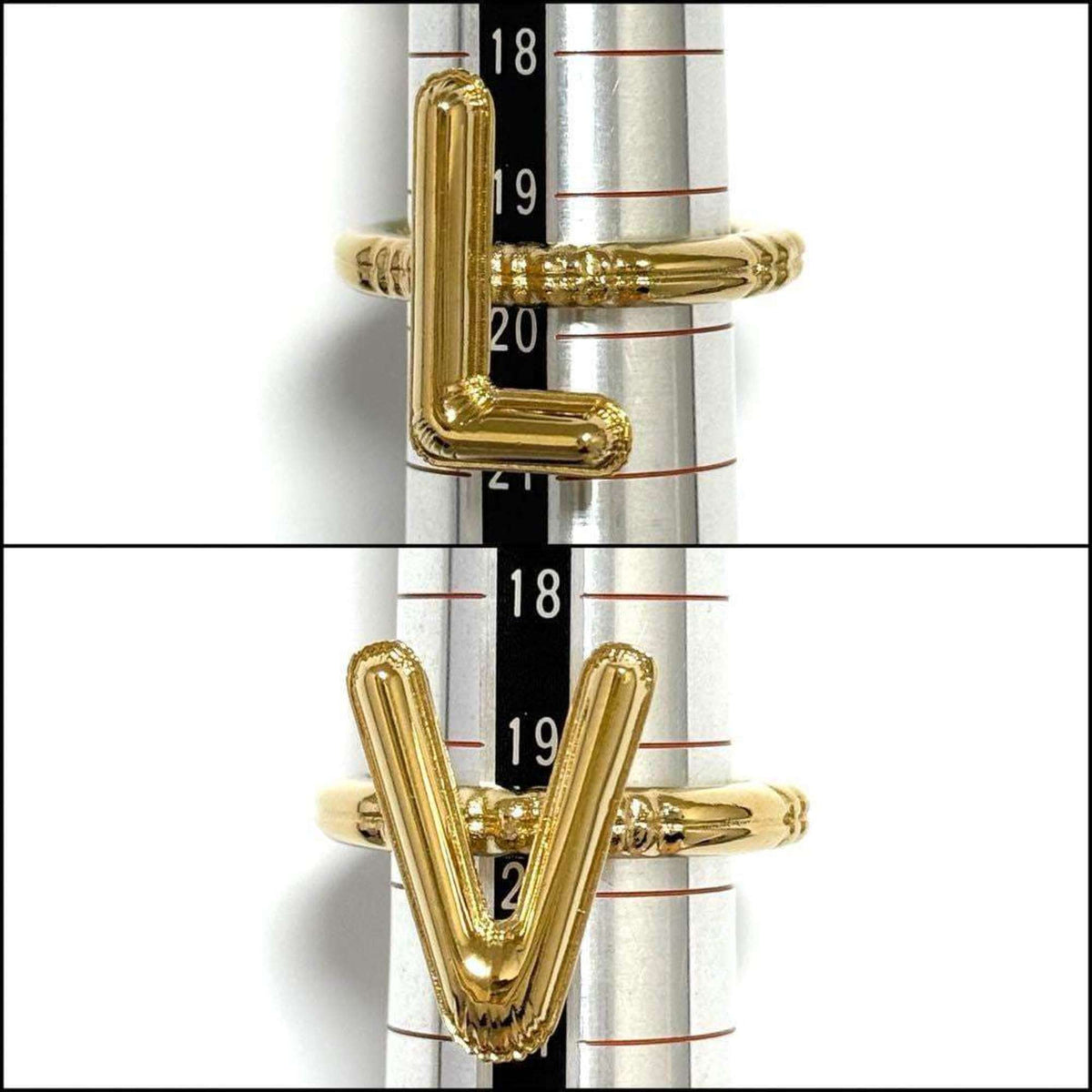 Louis Vuitton Metal Band Ring (Pre-Owned)
