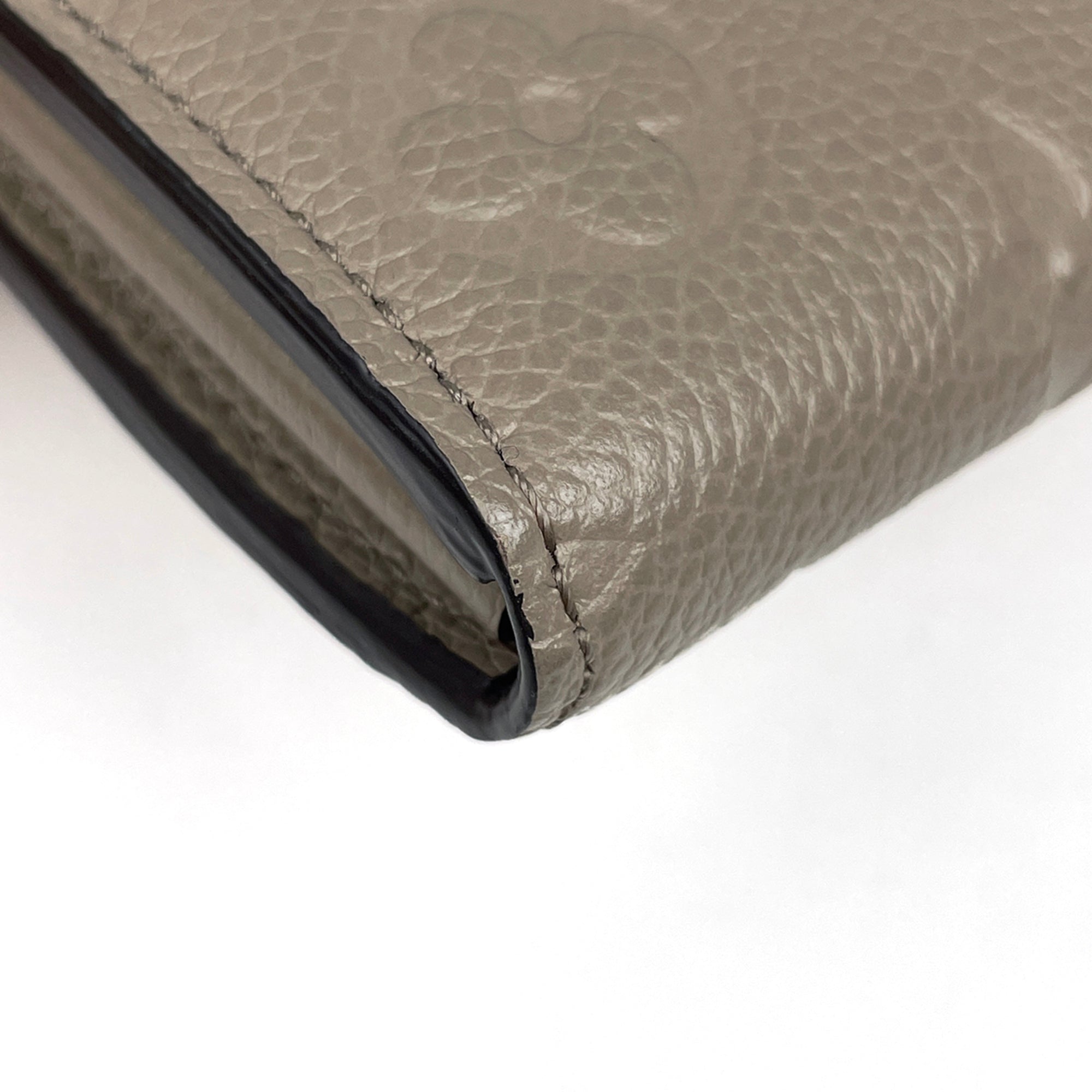 Louis Vuitton Gray Monogram Empreinte Long Wallet (Bi-Fold) (Pre-Owned)