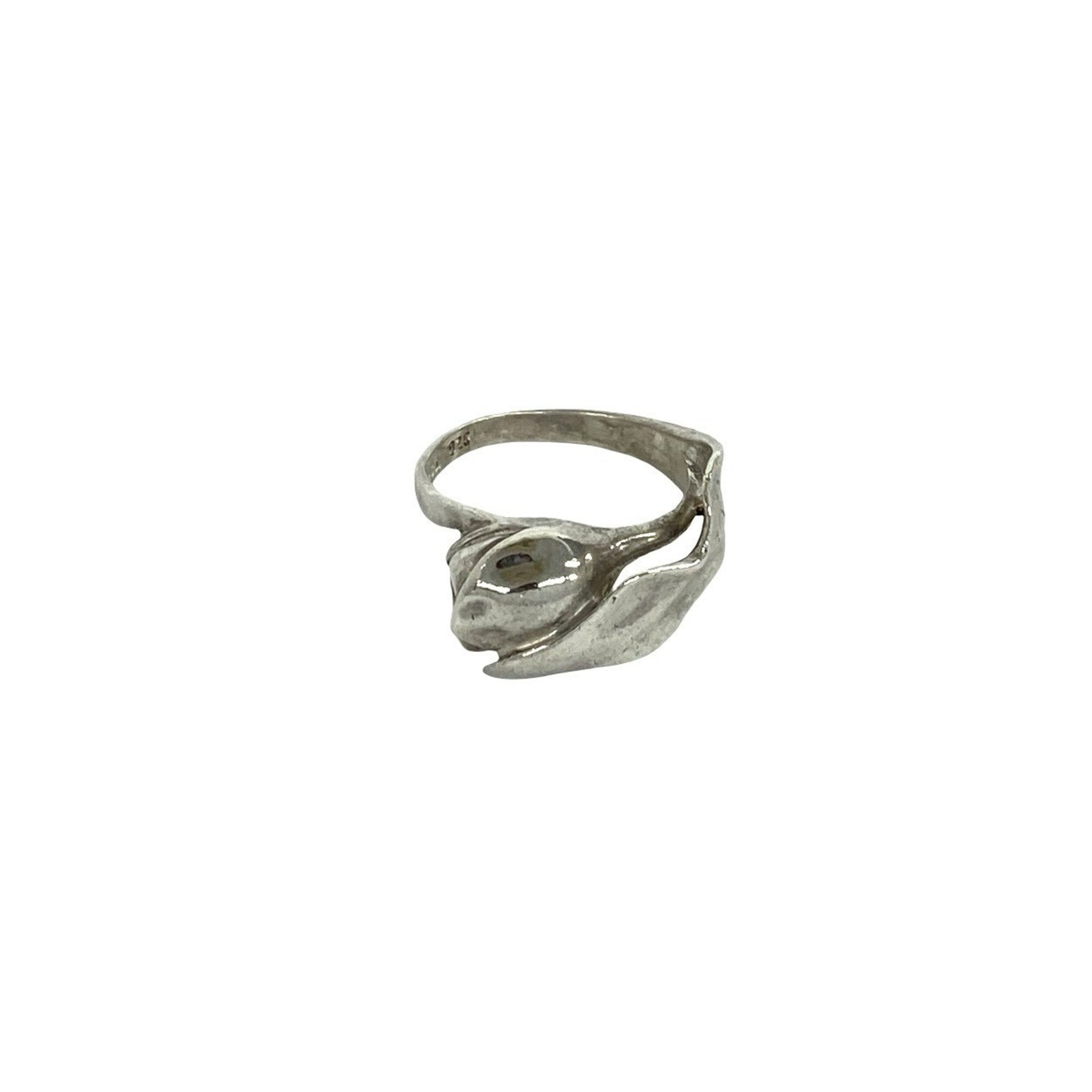 Tiffany Silver Silver 925 Band Ring (Pre-Owned)