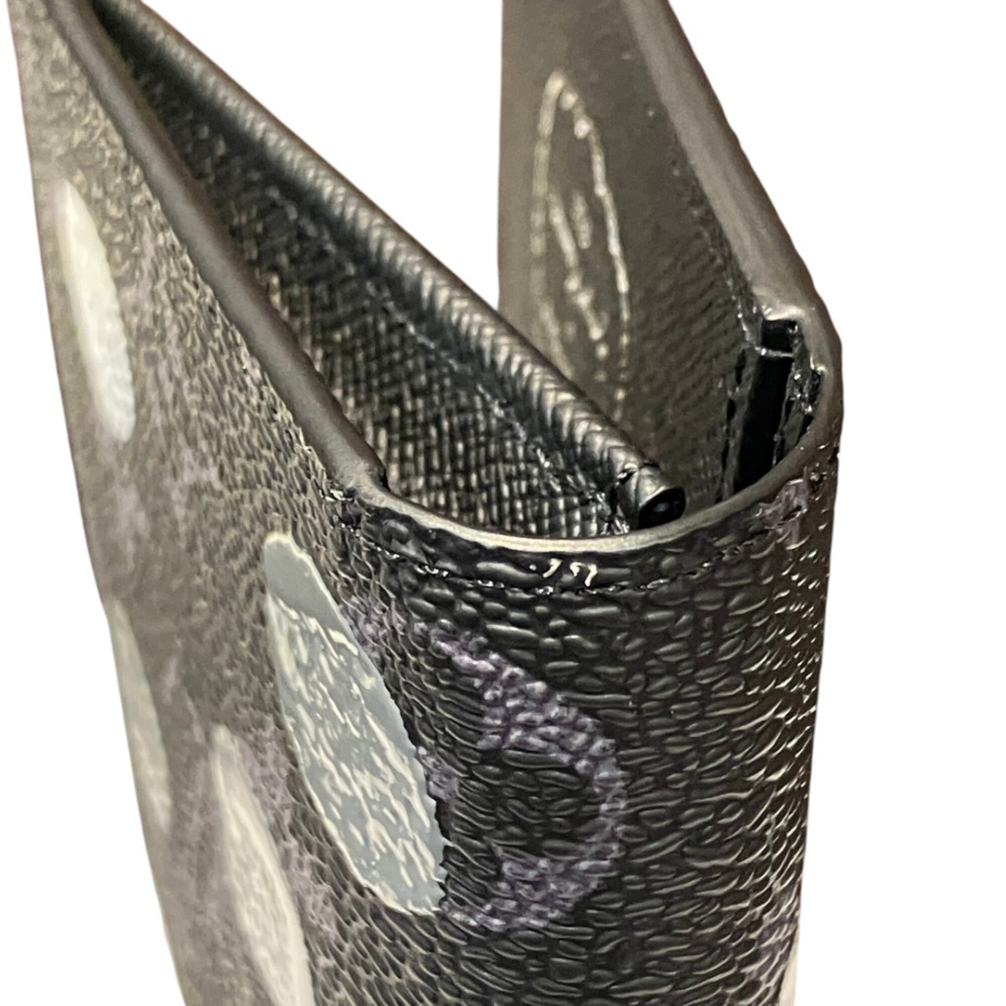 Louis Vuitton Monogram Eclipse Black Monogram Eclipse Long Wallet (Bi-Fold) (Pre-Owned)