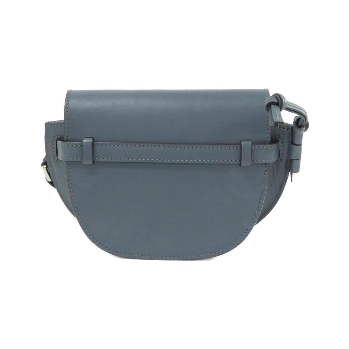 Loewe Blue Leather Shoulder Bag (Pre-Owned)
