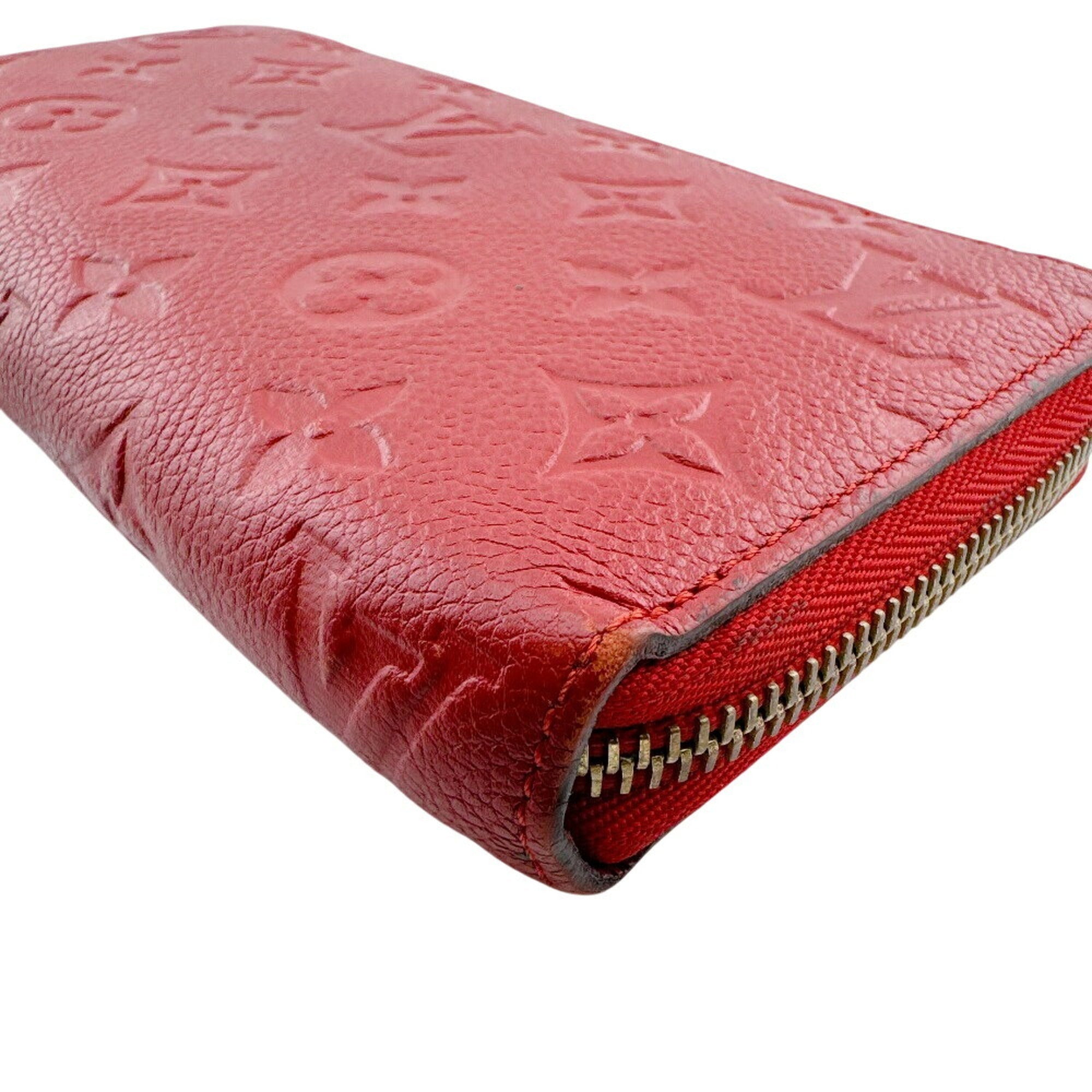 Louis Vuitton Red Color Monogram Empreinte (Pre-Owned)