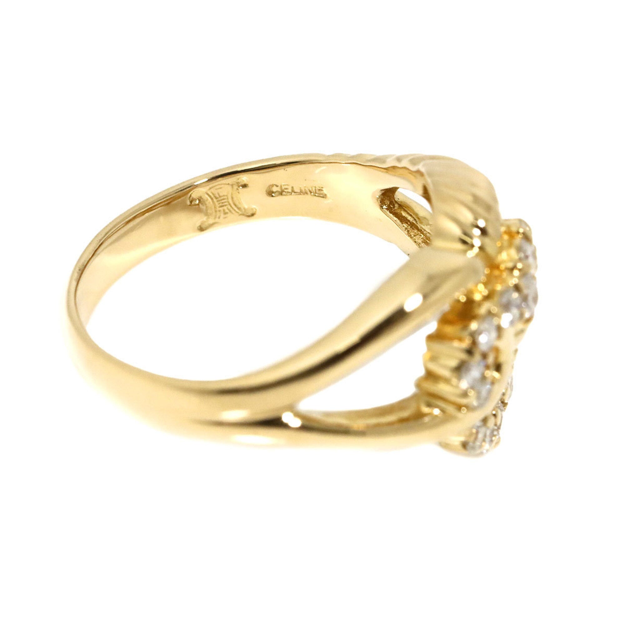 Celine Yellow Band Ring (Pre-Owned)
