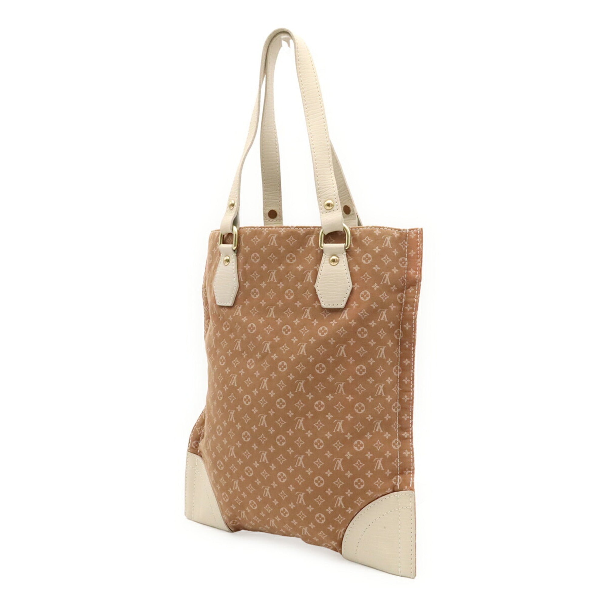 Louis Vuitton Ebene Canvas Leather Shoulder Bag Tote Bag (Pre-Owned)