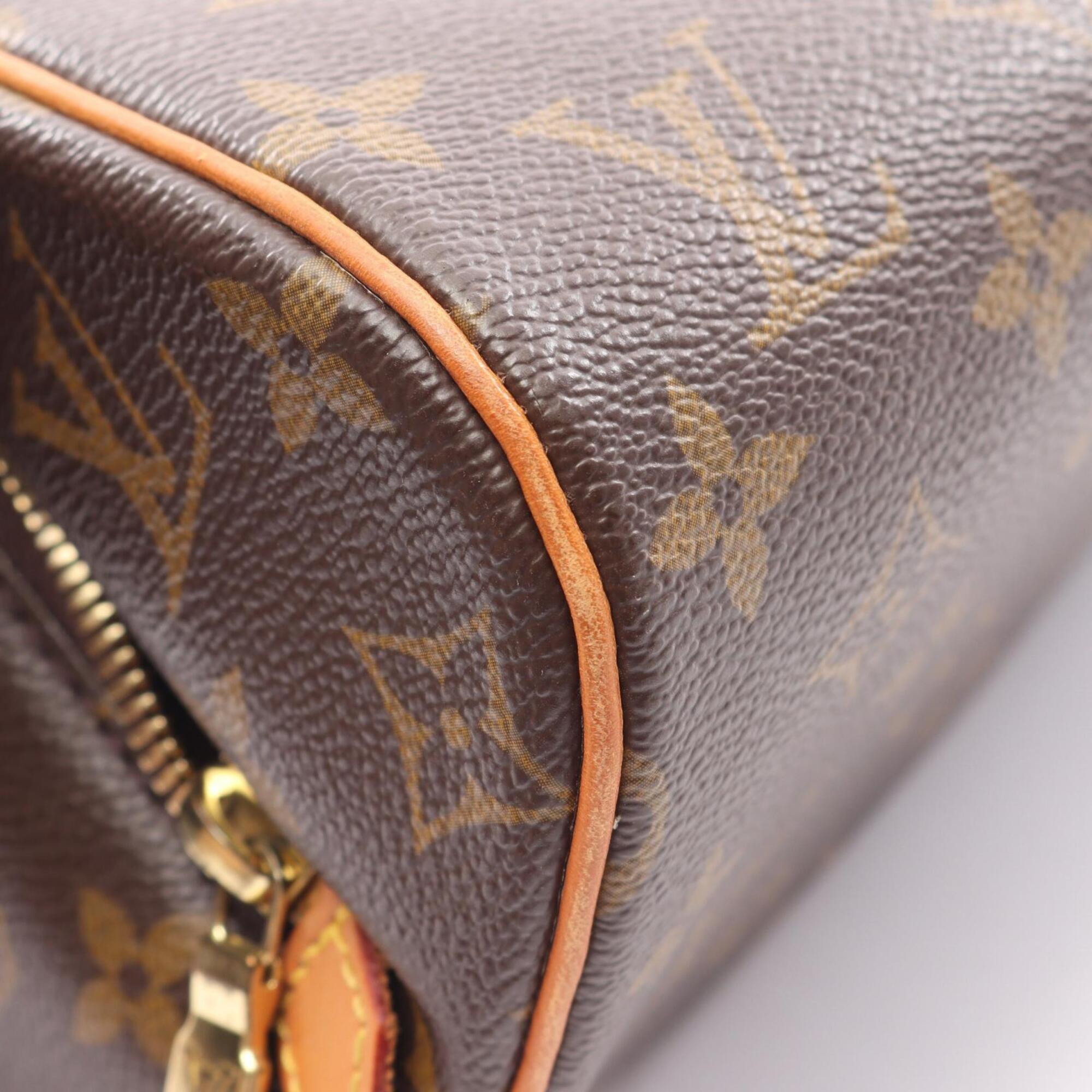 Louis Vuitton Monogram Brown Monogram Leather Handbag (Pre-Owned)