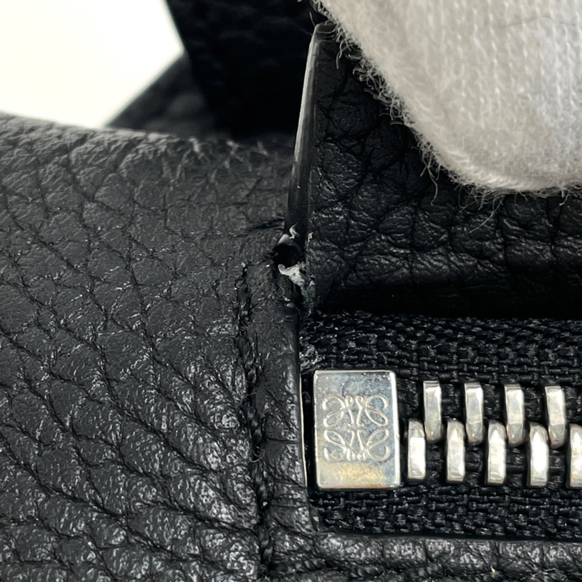 Loewe Black Leather Sling Bag (Pre-Owned)