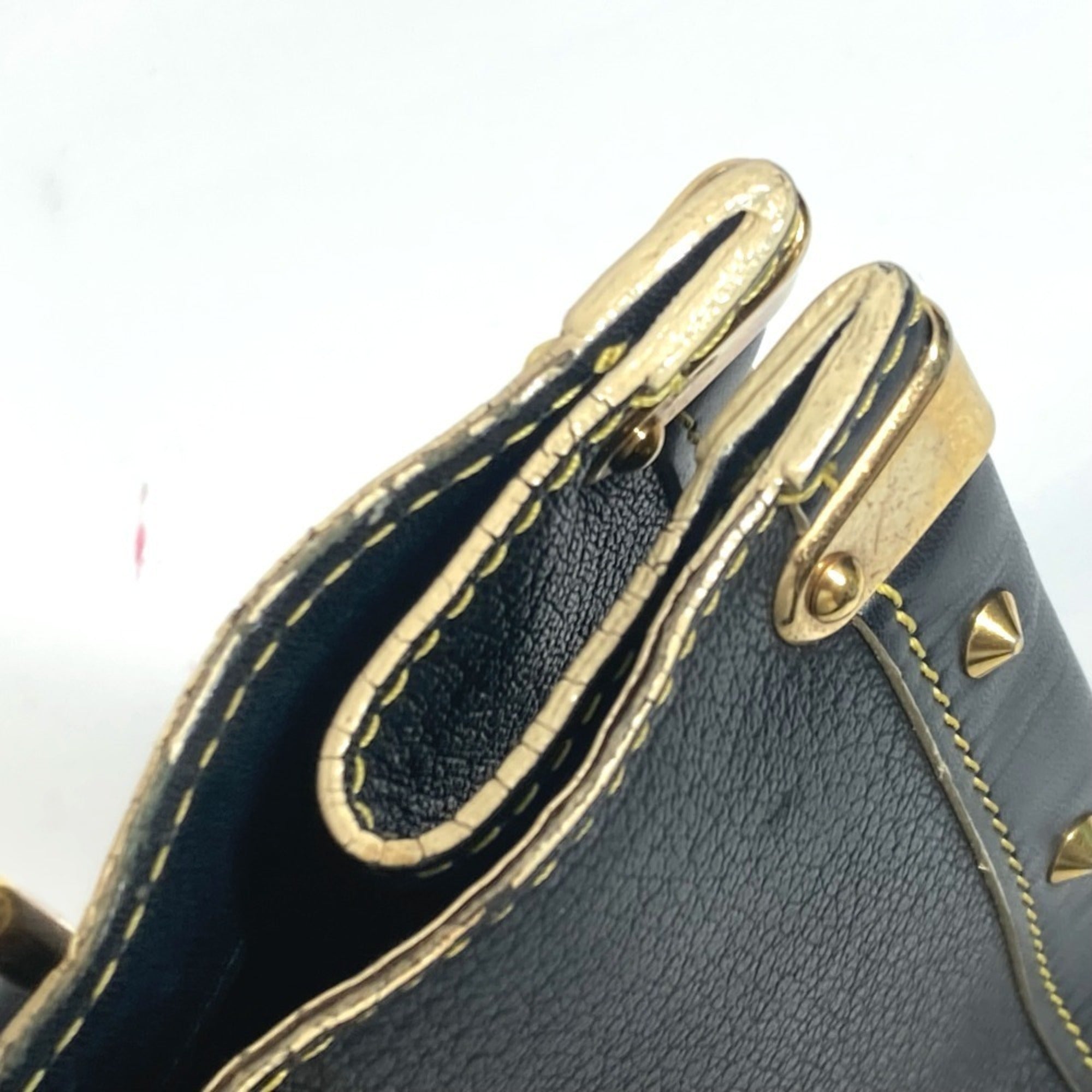 Louis Vuitton Suhali Black Suhali Leather Shoulder Bag Tote Bag (Pre-Owned)