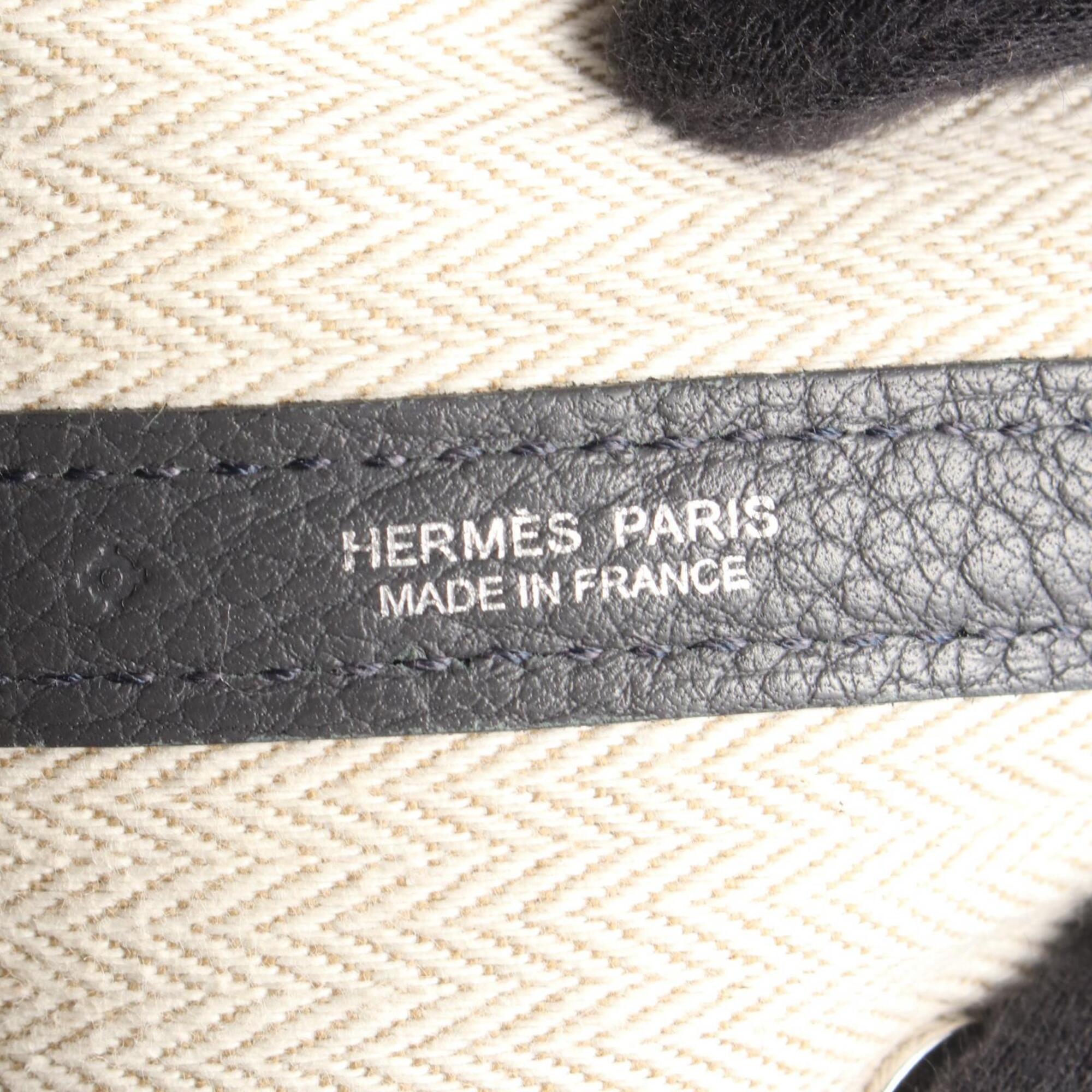 Hermes Gray Negonda Leather Leather Handbag Tote Bag (Pre-Owned)