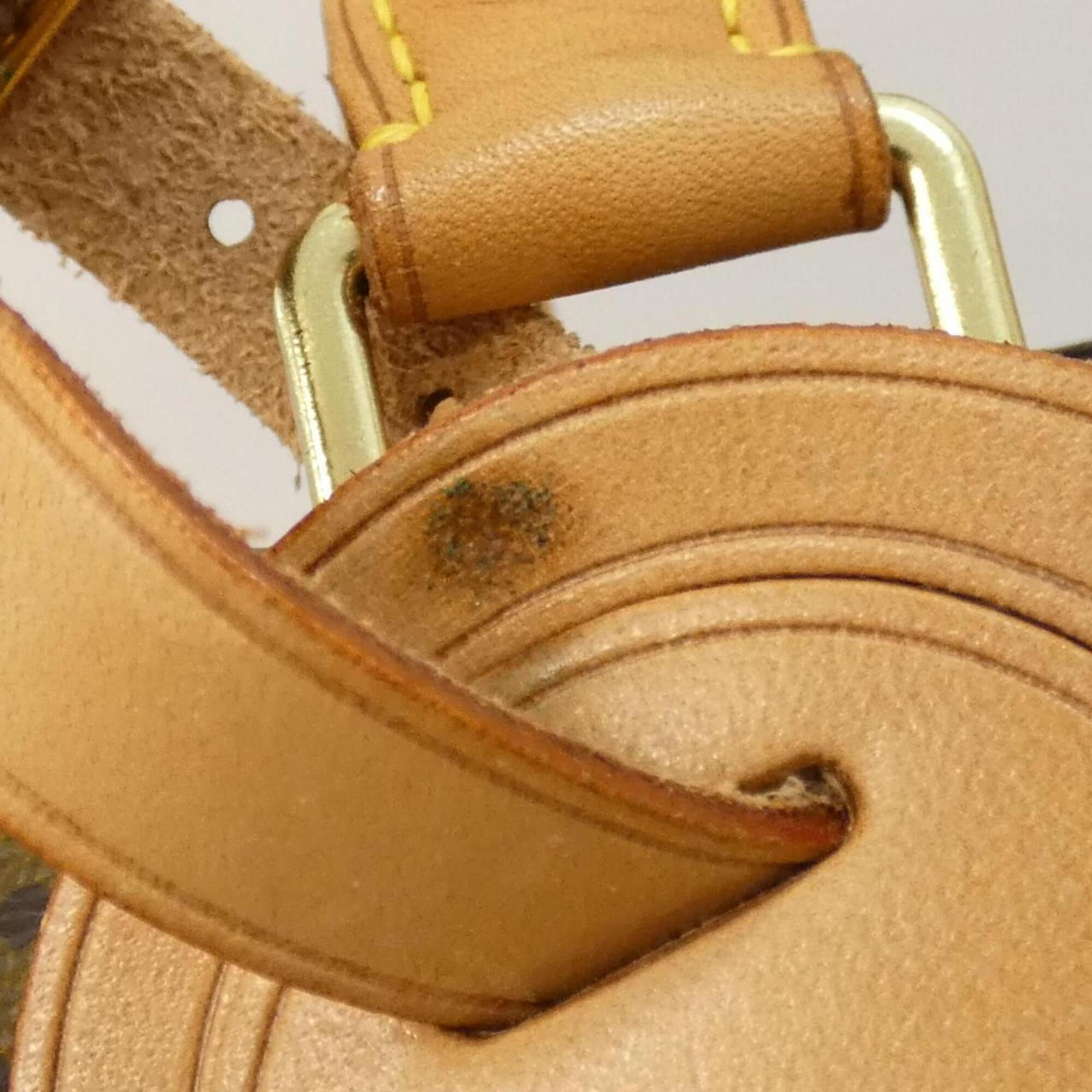 Louis Vuitton Monogram Marron Coated Canvas Boston Bag (Pre-Owned)