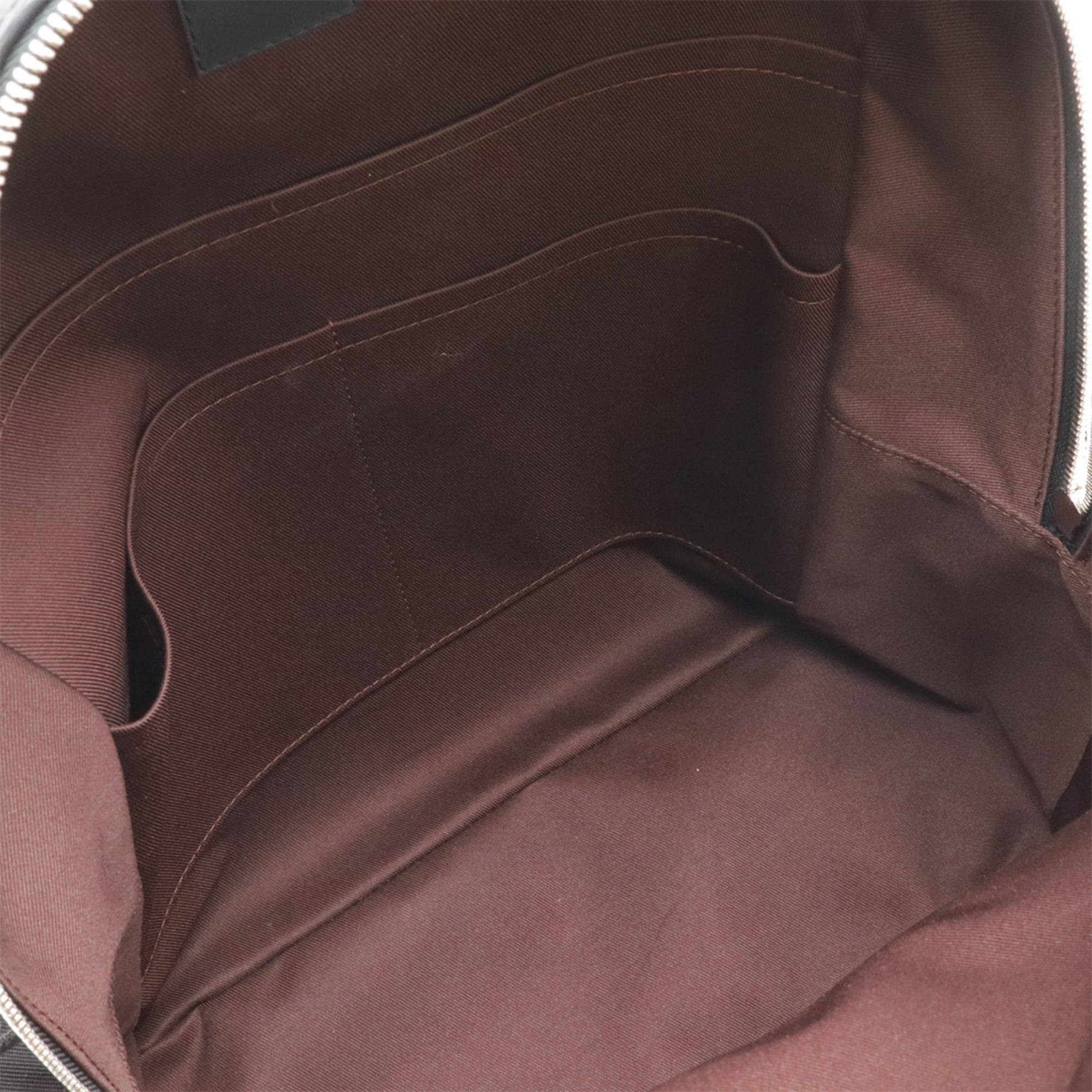 Louis Vuitton 2004 Spring Summer Collection Black Brown Monogram Canvas Backpack Shoulder Bag (Pre-Owned)