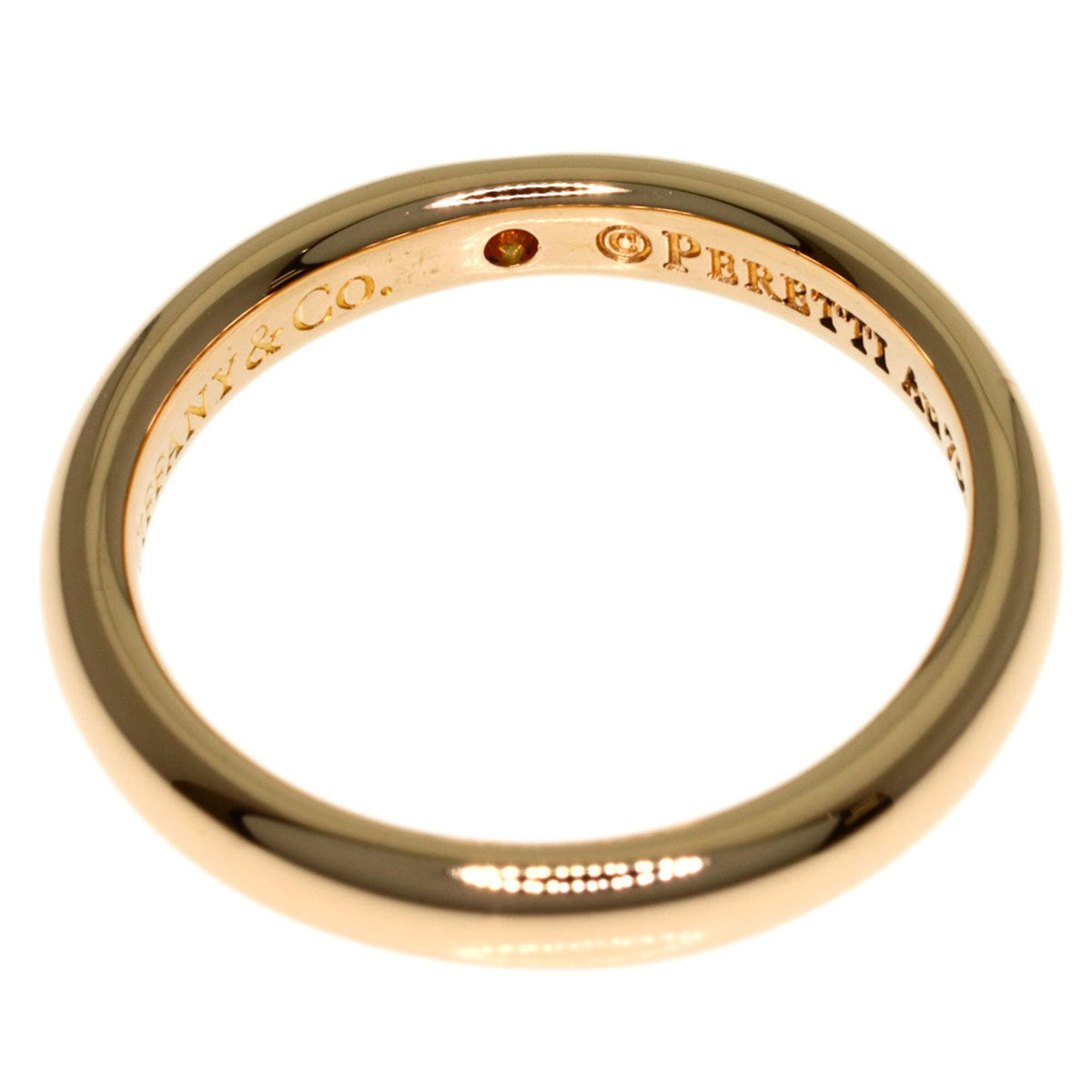 Tiffany Pink Gold (18K) Band Ring (Pre-Owned)